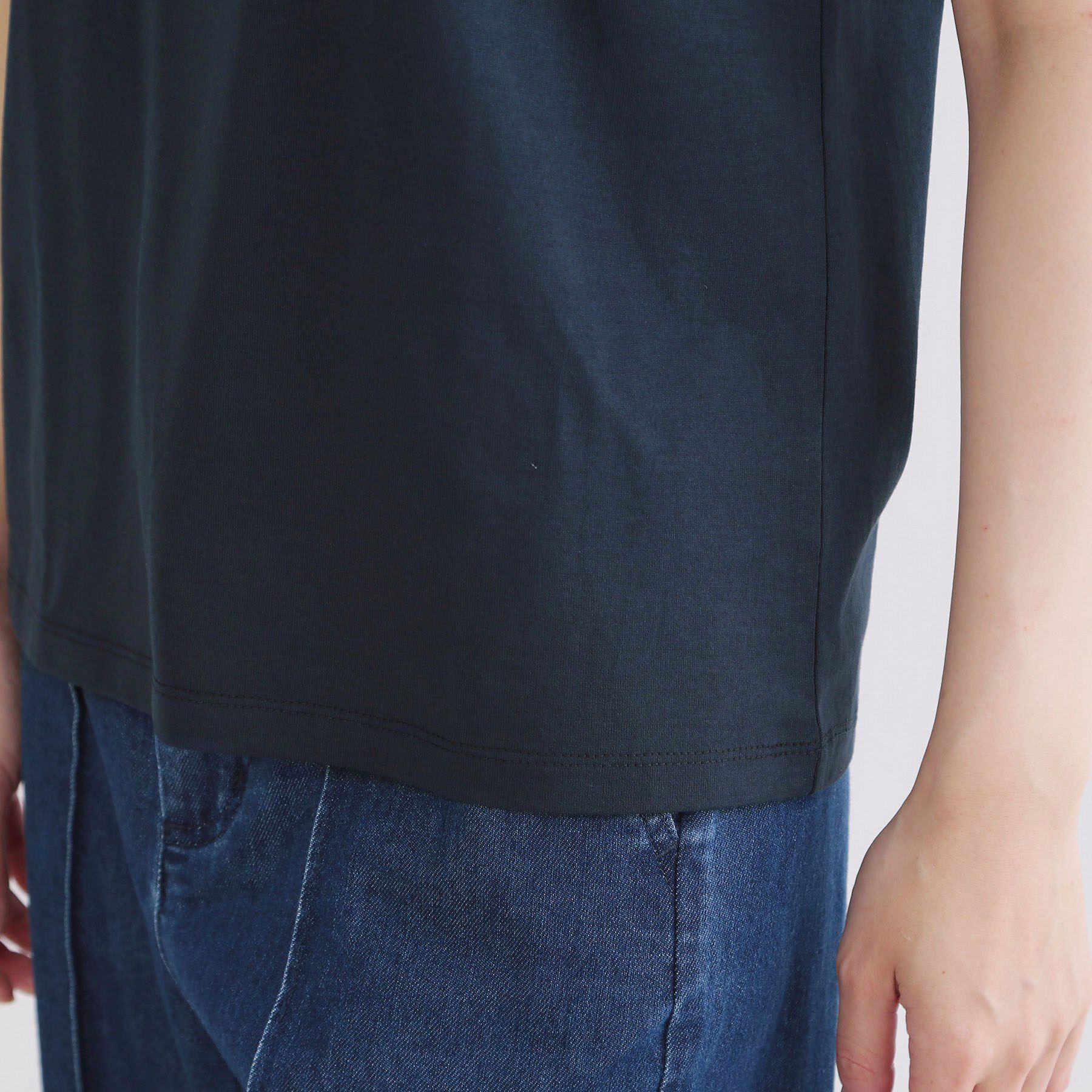 OPAQUE.CLIP「ロゴプリント刺繍アソートTシャツ【洗濯機OK】」|Tシャツ・カットソー|