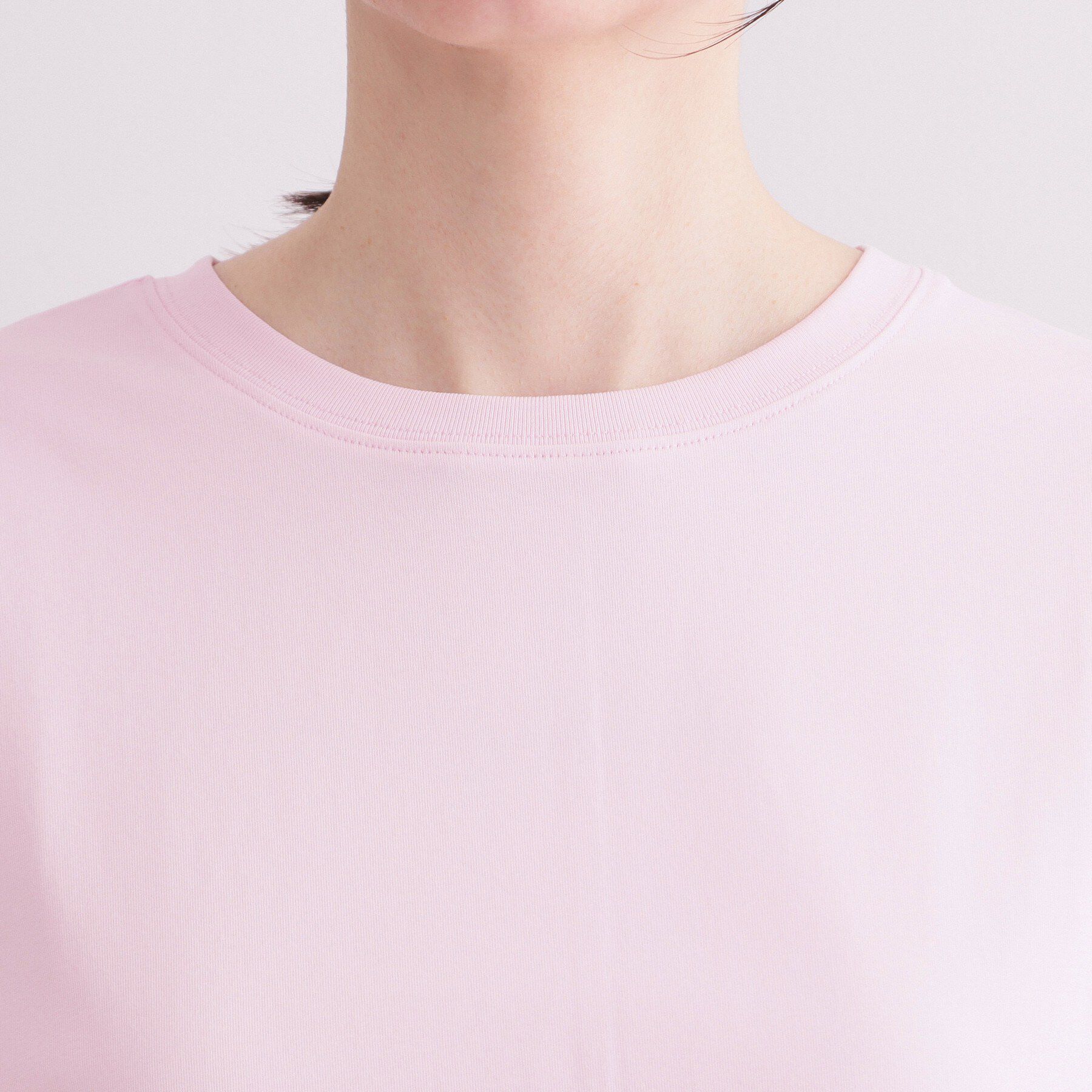 OPAQUE.CLIP「【接触冷感】リラクシーカットソー《洗濯機OK》」|Tシャツ・カットソー|