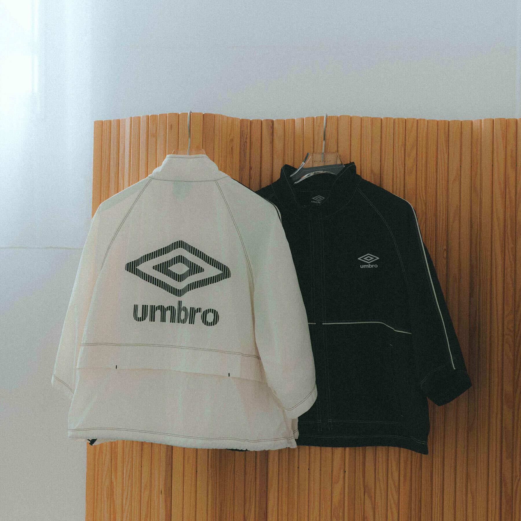 OPAQUE.CLIP「◆【umbro／アンブロ】シアーナイロン5分袖ZIPアップブルゾン」|ブルゾン・スタジャン|