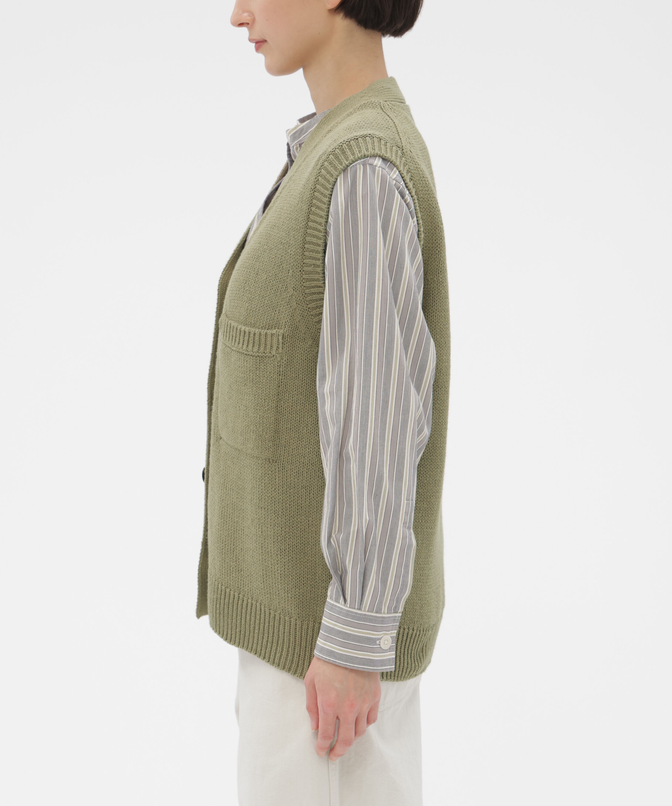 MHL.「RECYCLED COTTON KNITWEAR」|ニット・セーター|