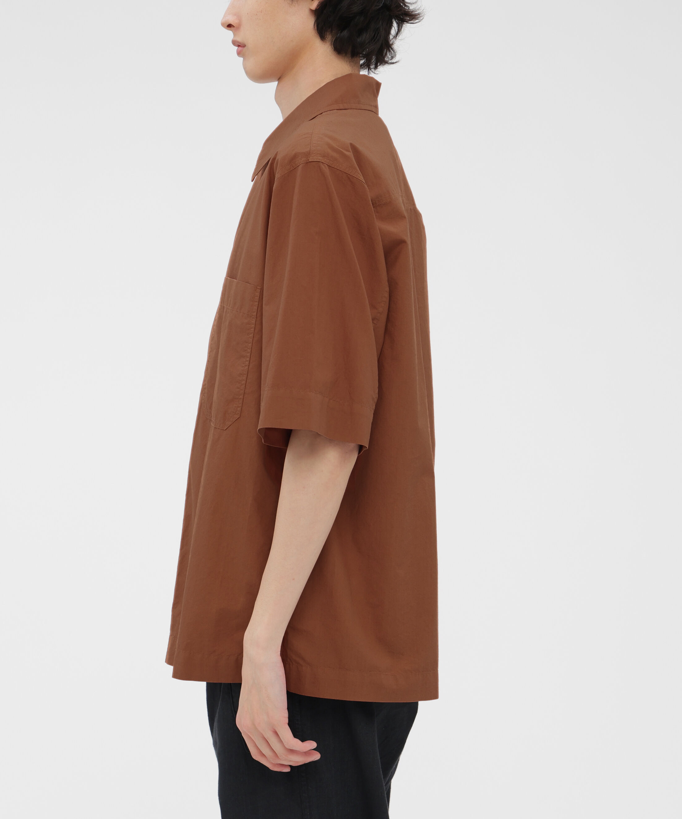 MHL.「COTTON RAMIE POPLIN SHIRT」|シャツ・ブラウス|