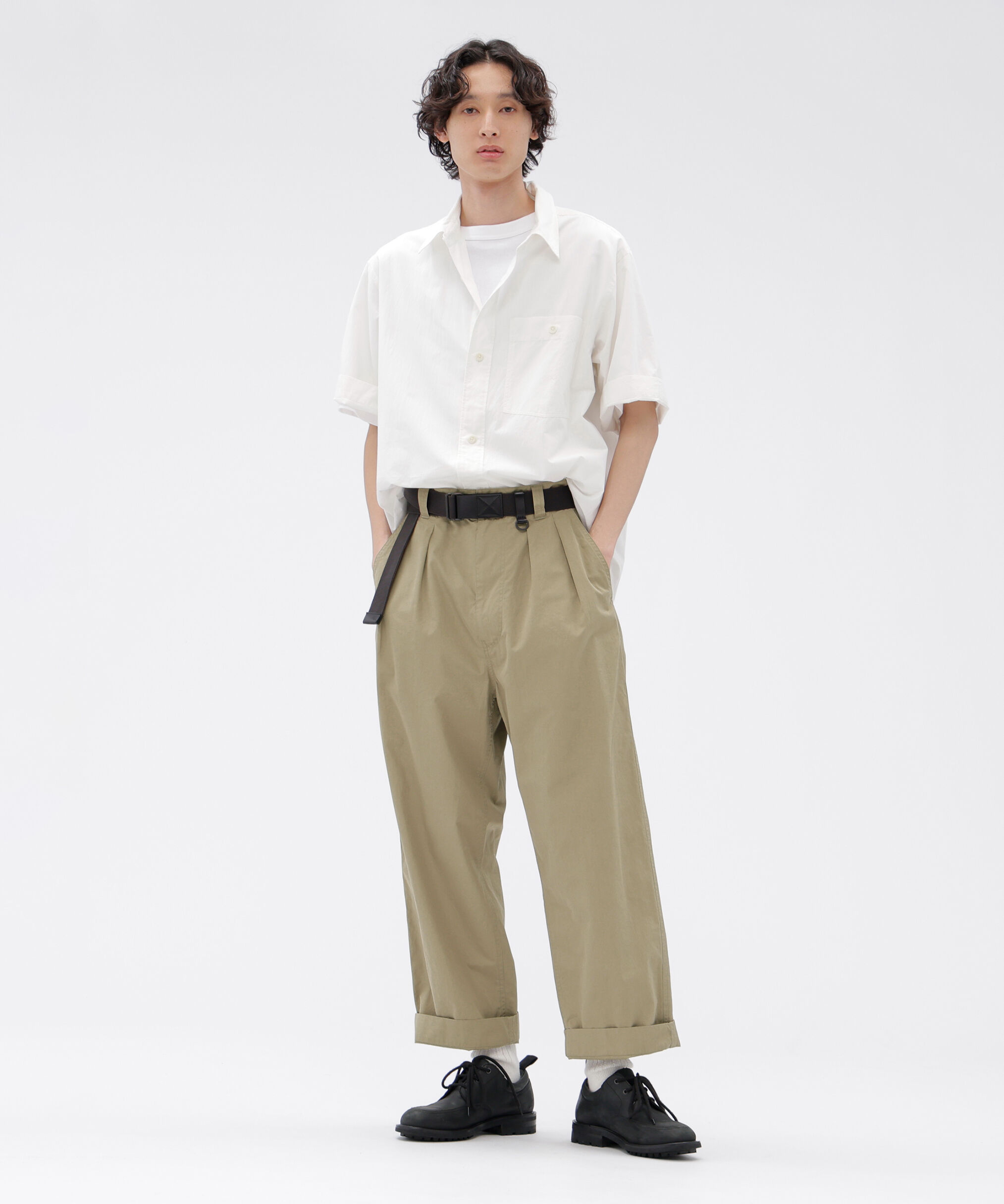 MHL.「FINE COMPACT COTTON POPLIN TROUSERS」|その他|