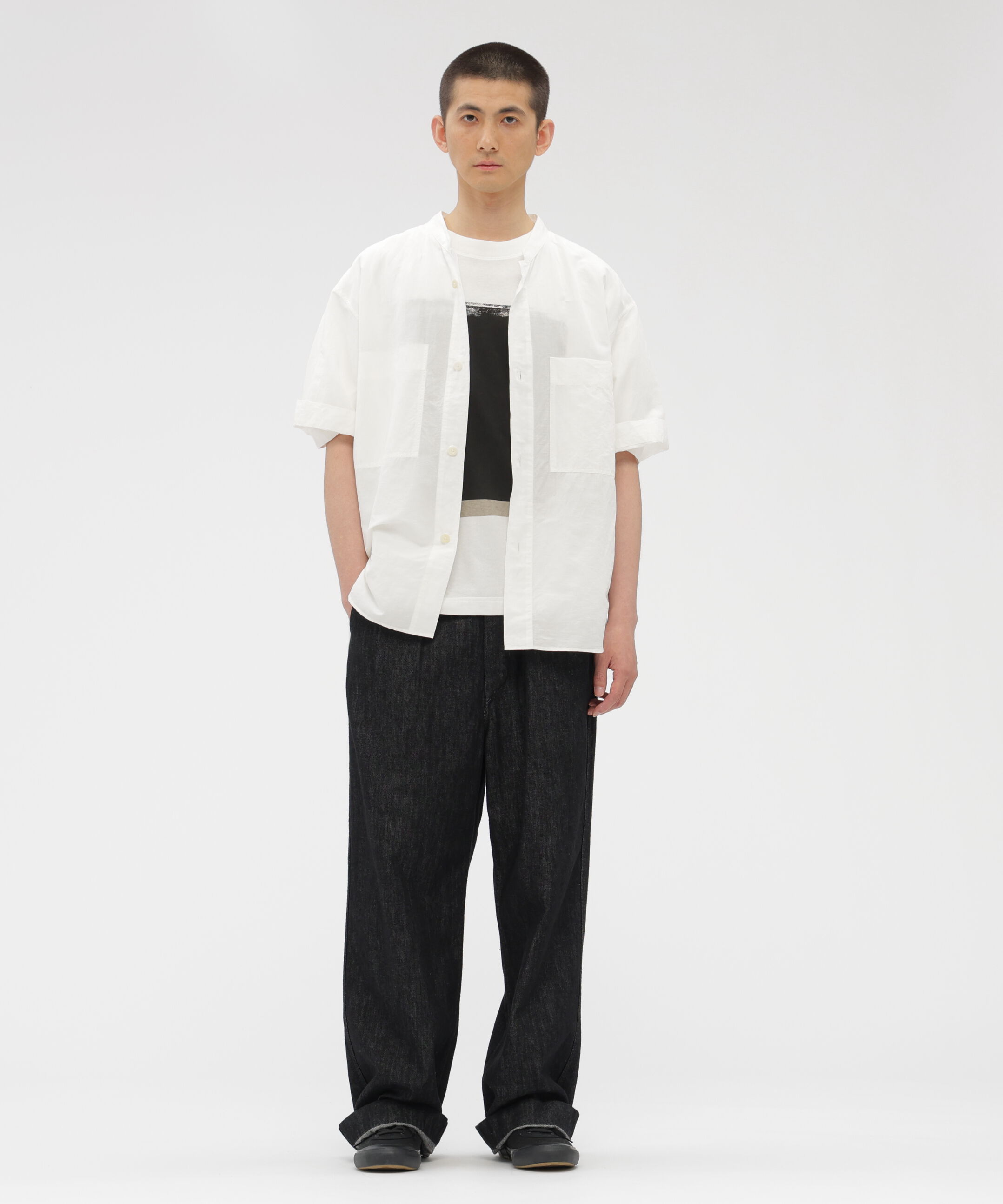 MHL.「LIGHT COTTON JERSEY TOP」|Tシャツ・カットソー|