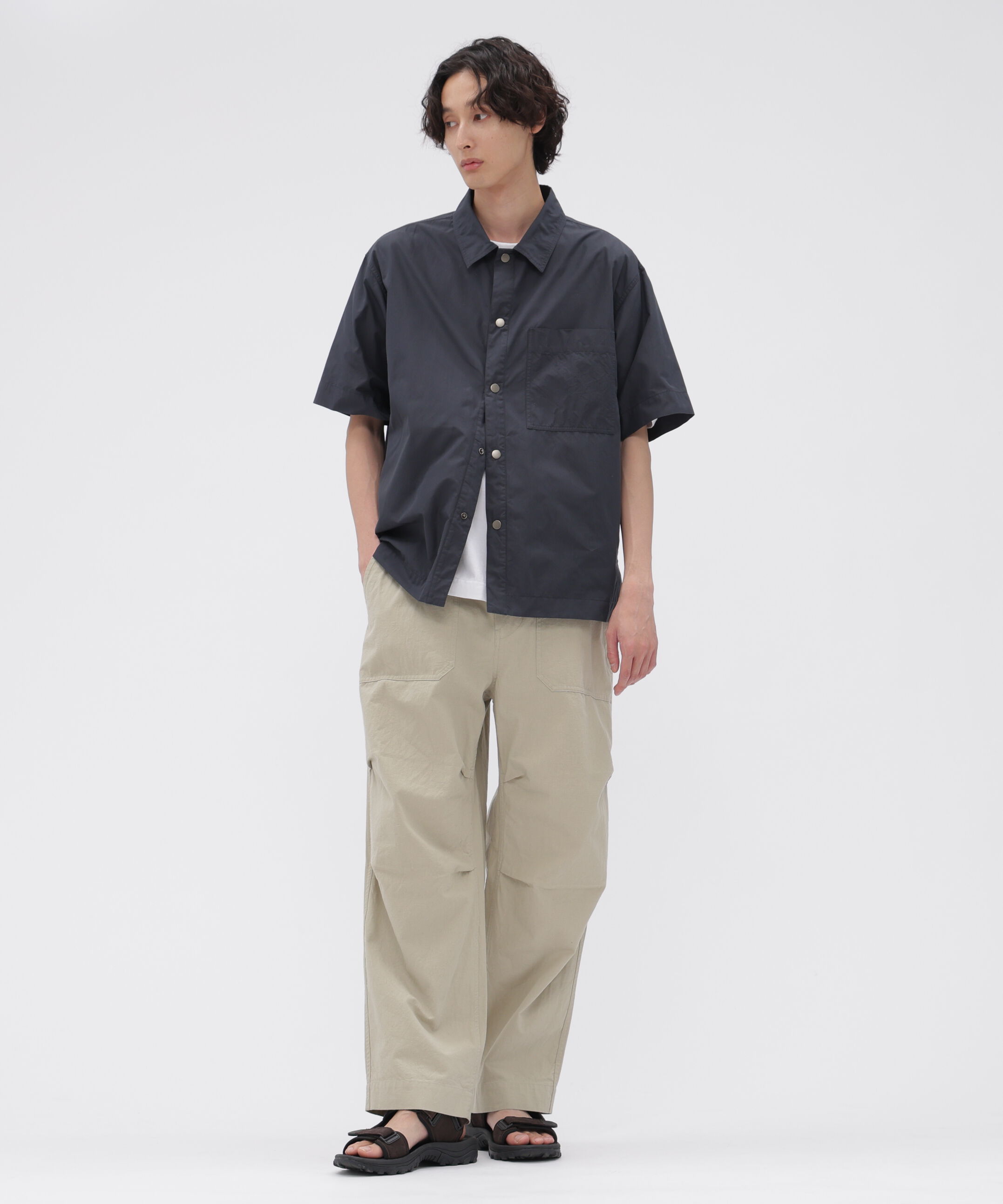 MHL.「COTTON NYLON VOILE POPLIN SHIRT」|シャツ・ブラウス|
