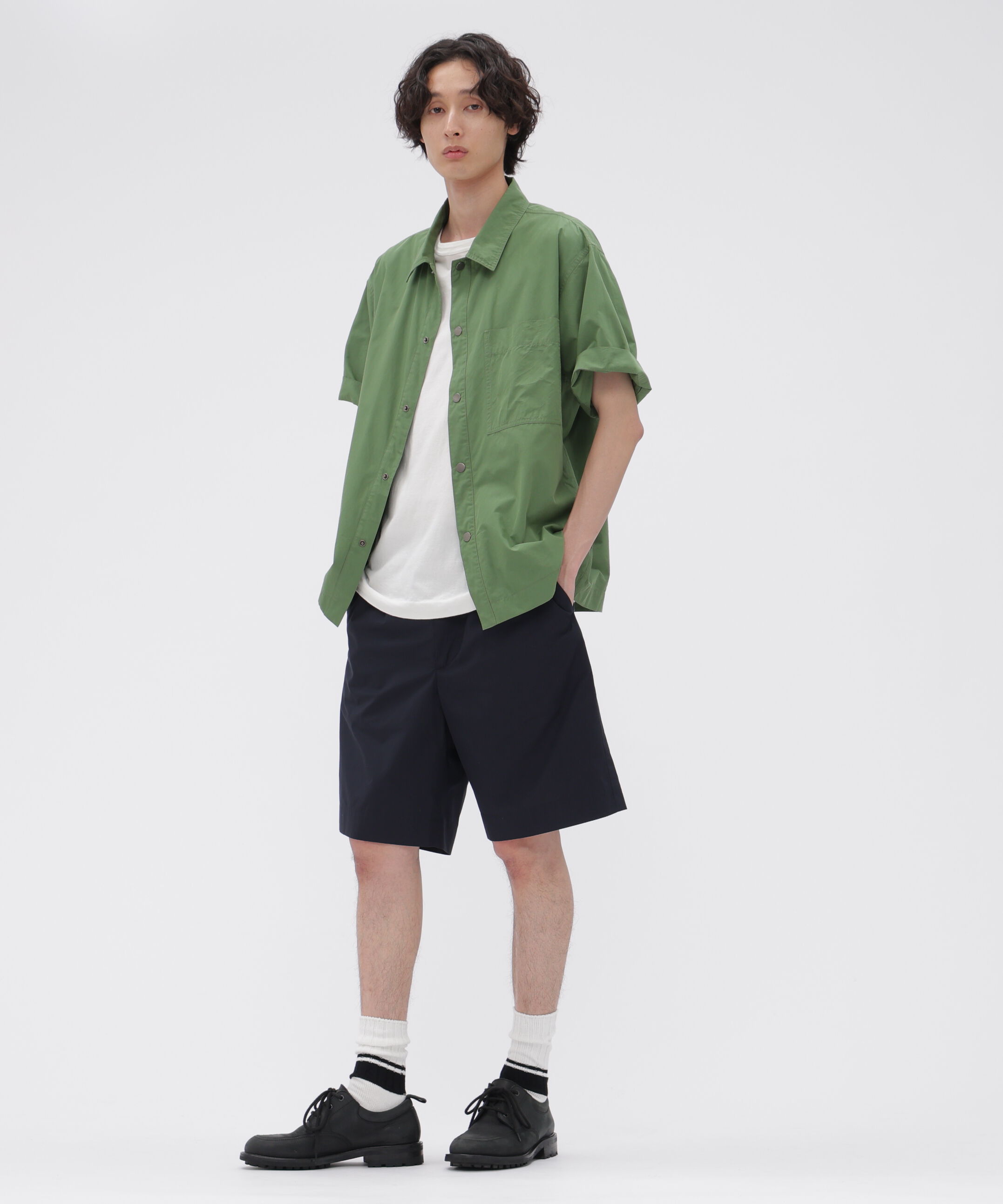 MHL.「COTTON NYLON VOILE POPLIN SHIRT」|シャツ・ブラウス|