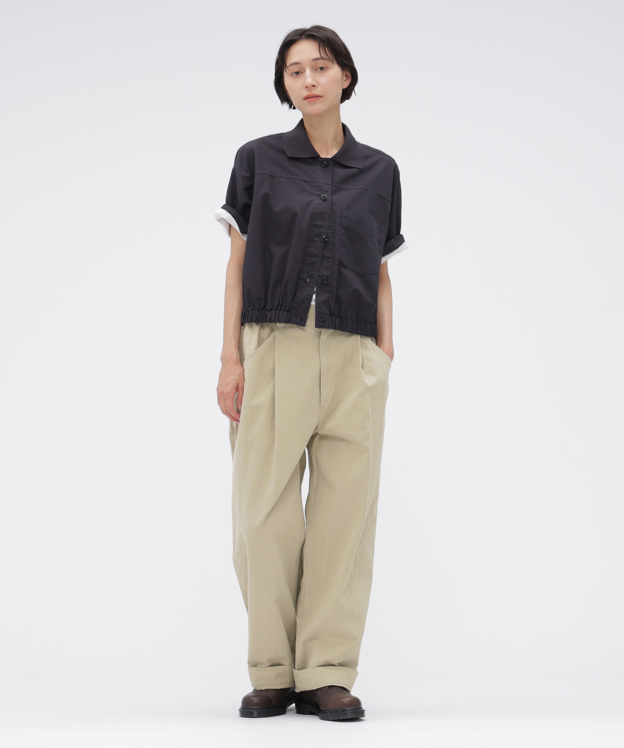 MHL.「COTTON LINEN TINY RIPSTOP TROUSERS」|その他|