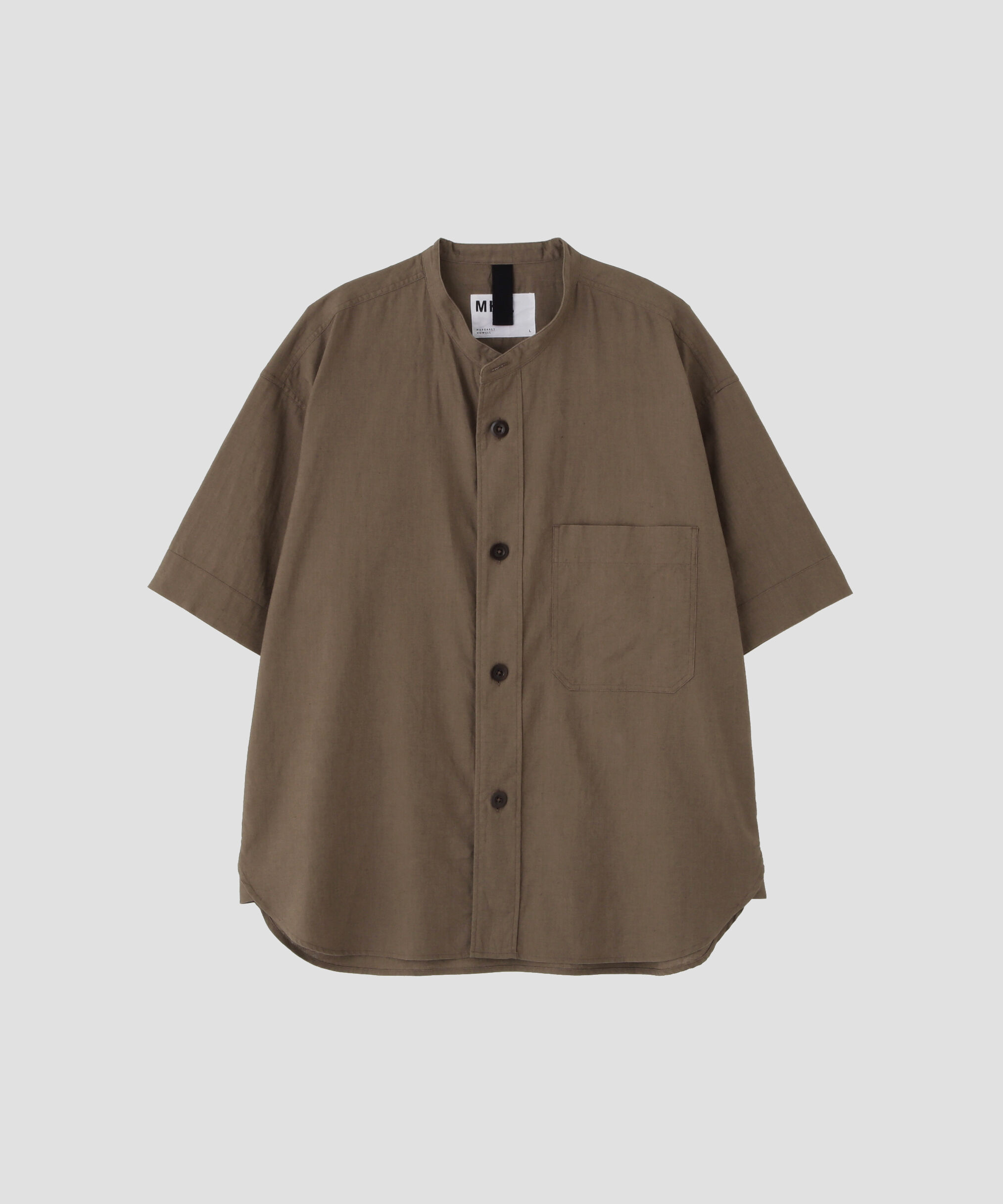 MHL.「SURFACE DYED COTTON LINEN SHIRT」|シャツ・ブラウス|