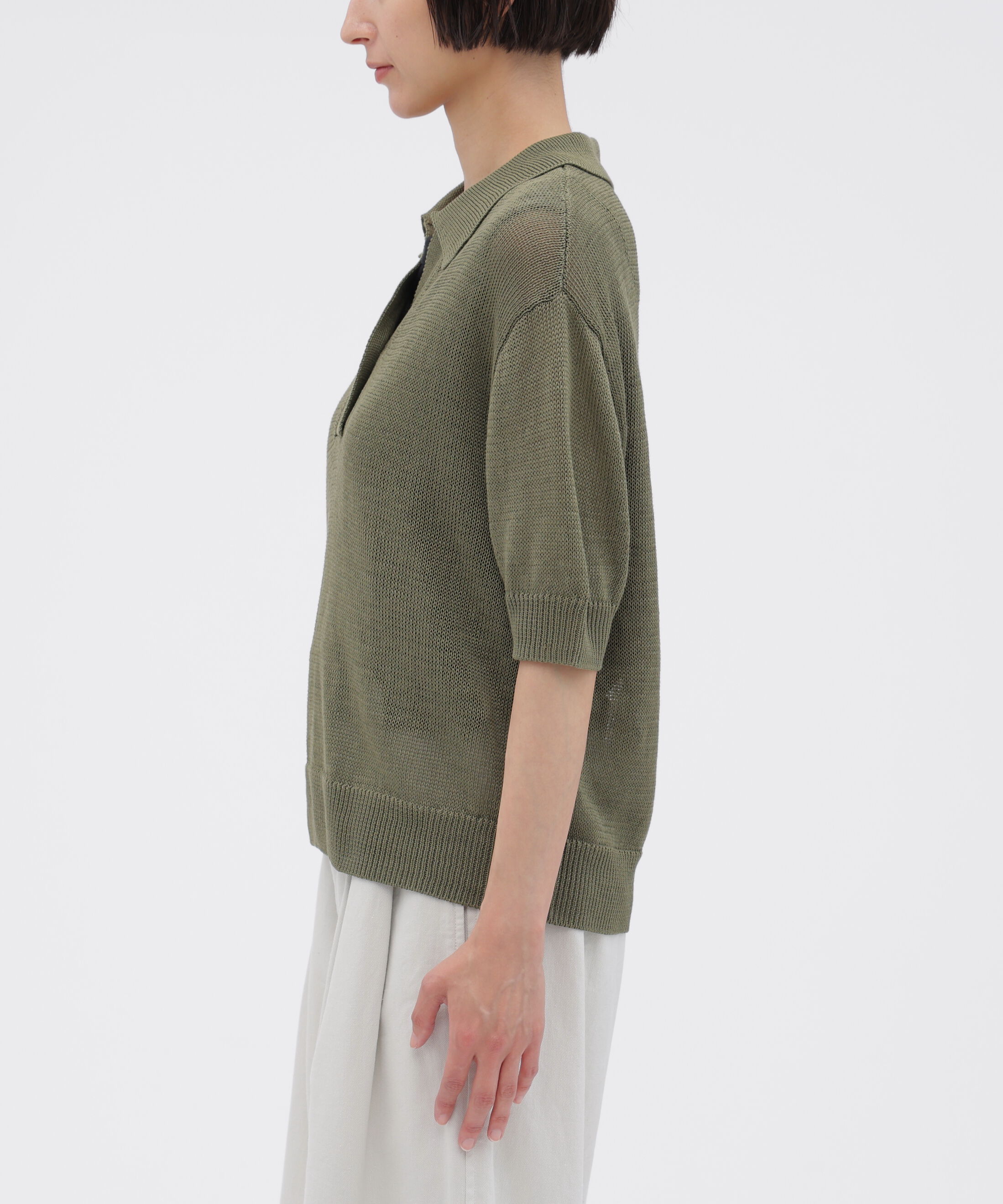 MHL.「COATED COTTON KNITWEAR」|ニット・セーター|