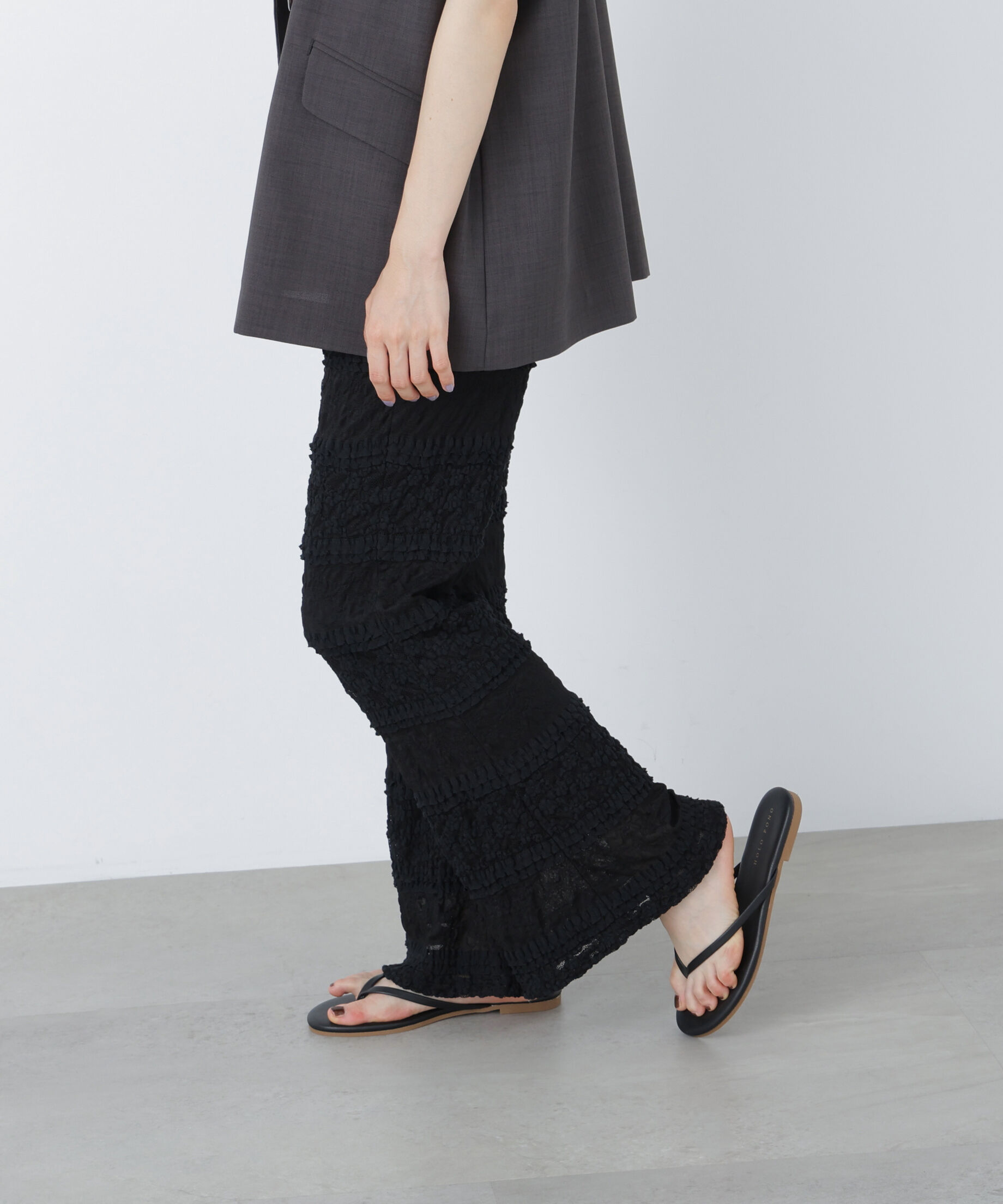  「〈N.〉レースフレアパンツ」|その他|