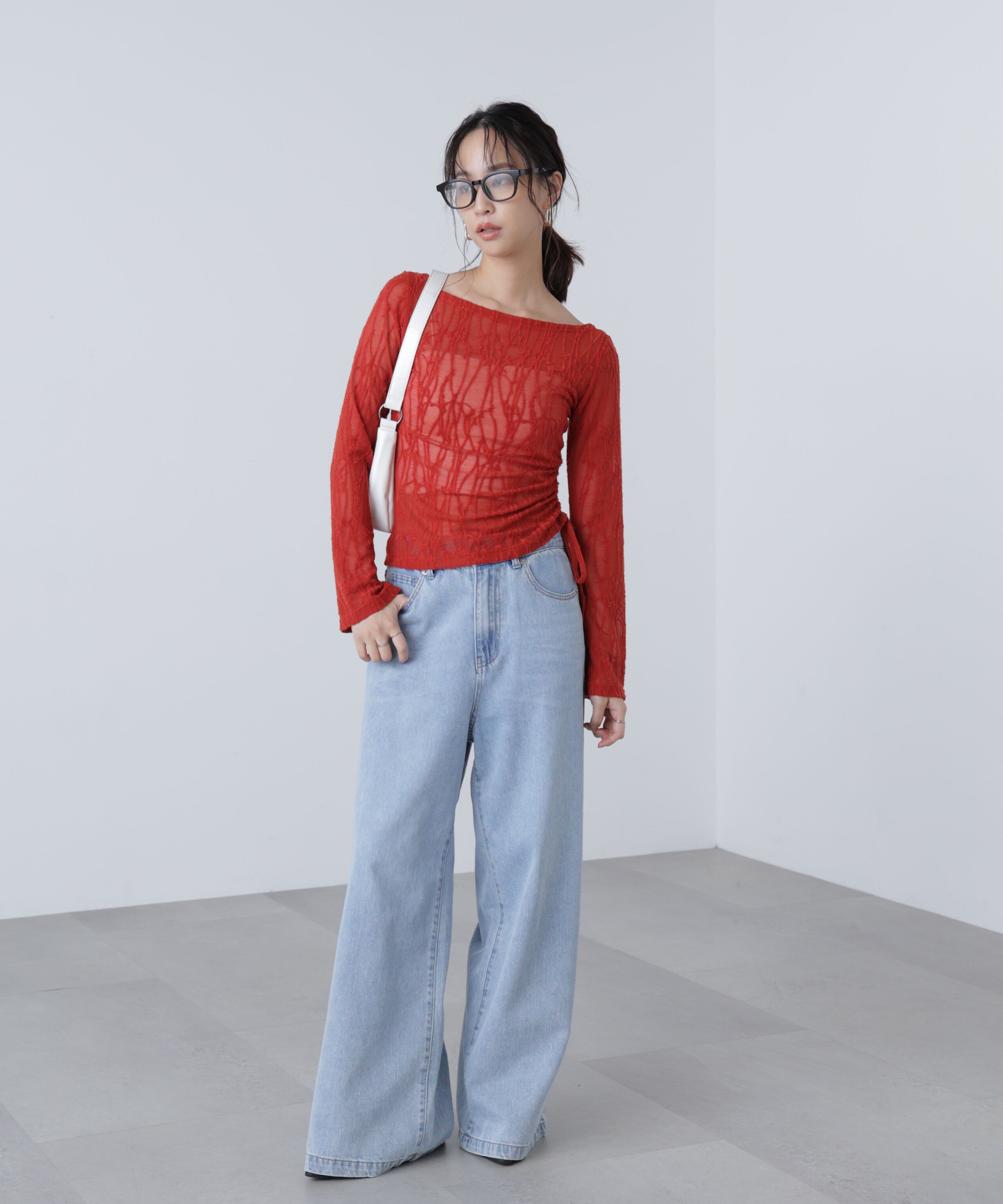  「シアージャガードドロストカットソー」|Tシャツ・カットソー|