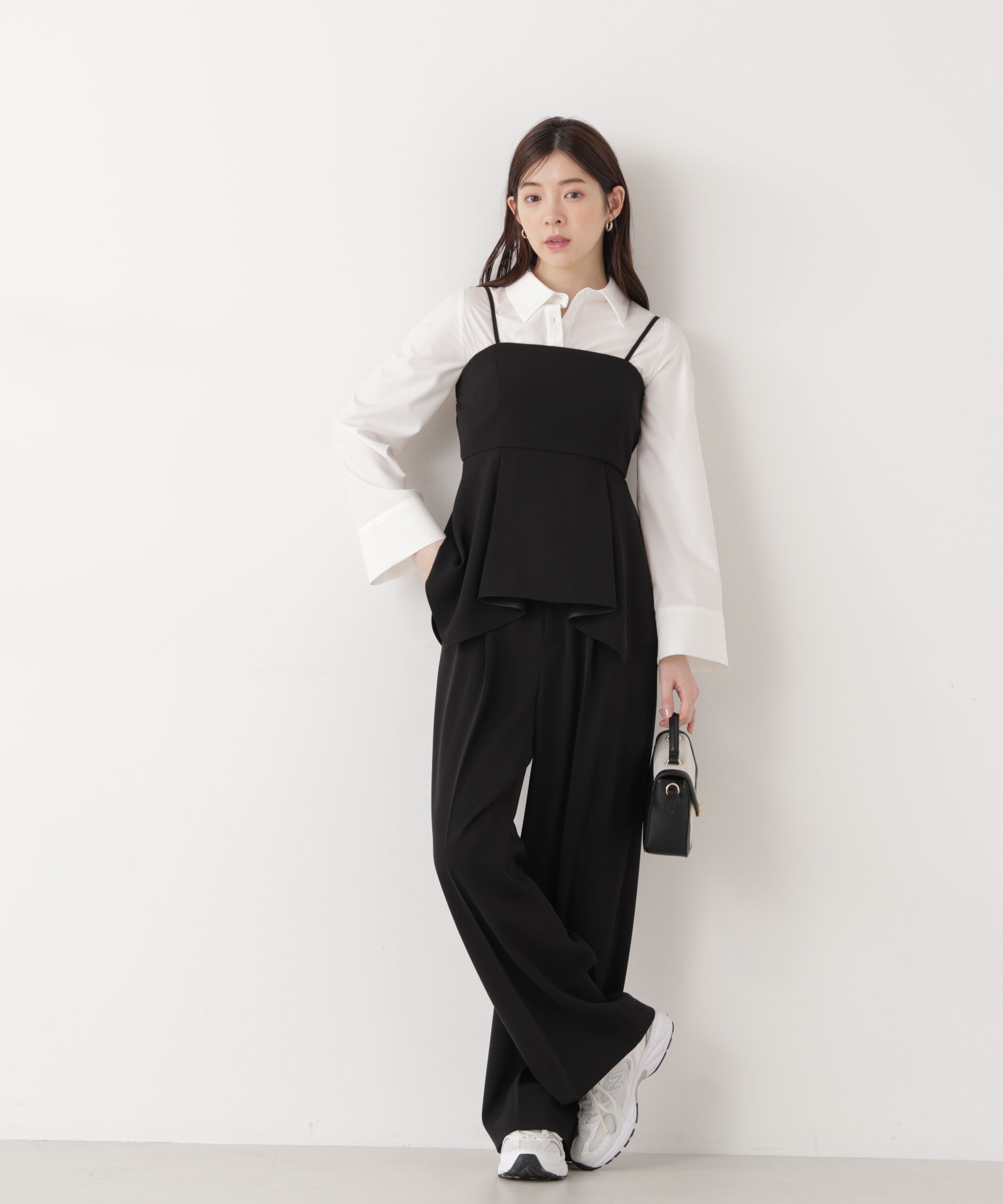 PROPORTION BODY DRESSING「〈a/mie〉フレアースリーブシャツ　26SS」|シャツ・ブラウス|