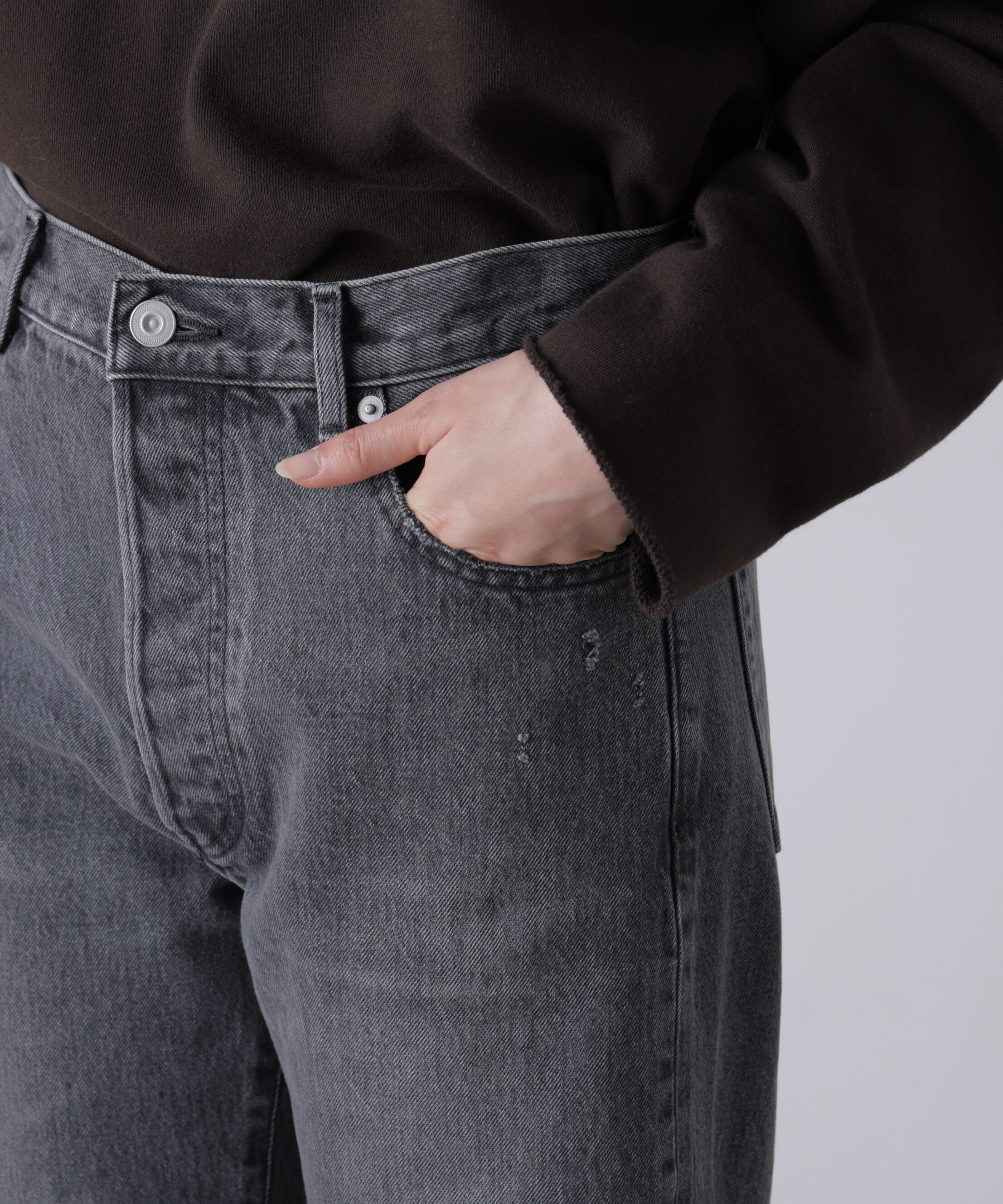 YLEVE 「YLEVE / [UNISEX] USED-FINISHED 13.5oz STRAIGHT DENIM」|その他|