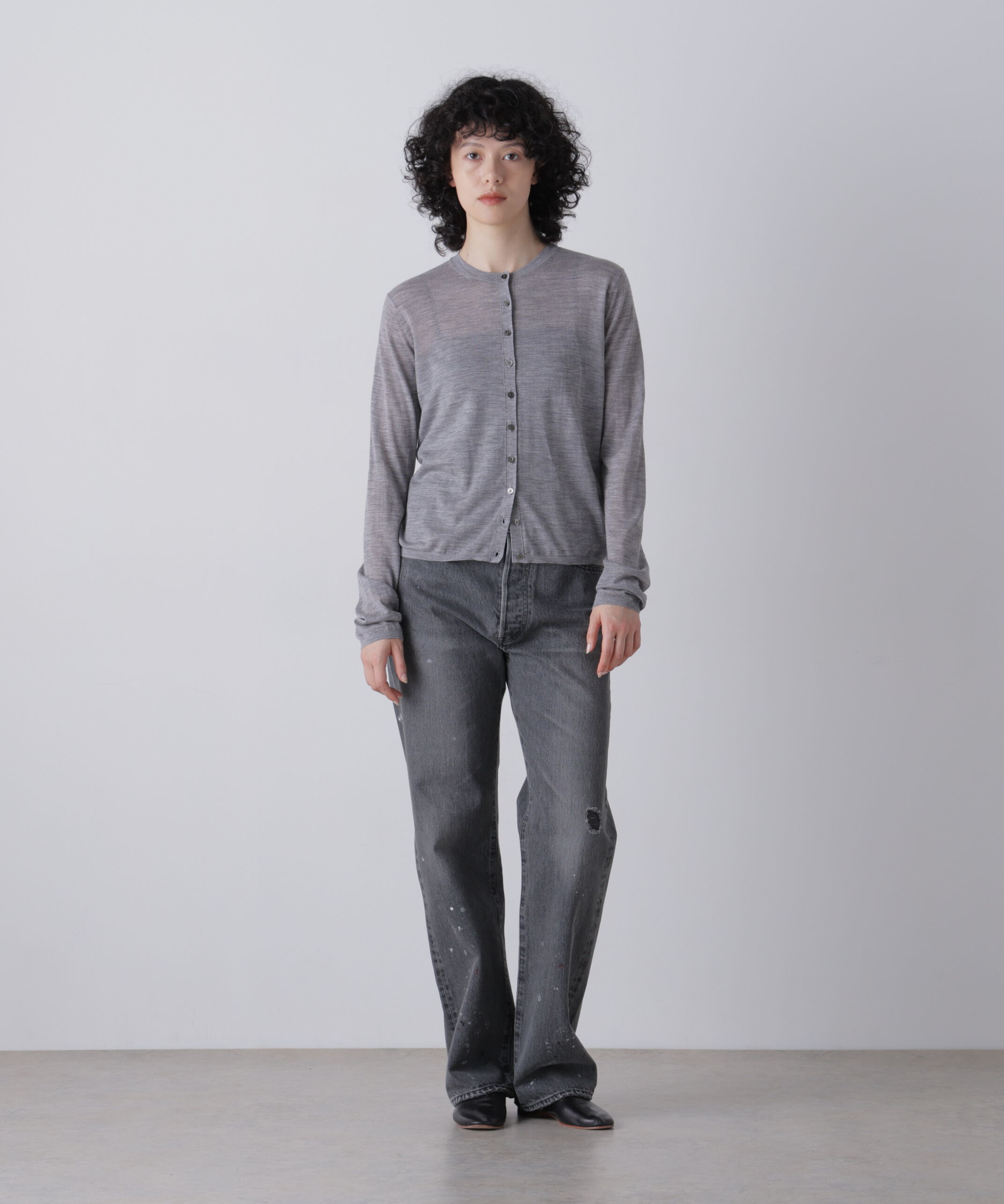 YLEVE 「YLEVE / [UNISEX] USED-FINISHED 13.5oz STRAIGHT DENIM」|その他|