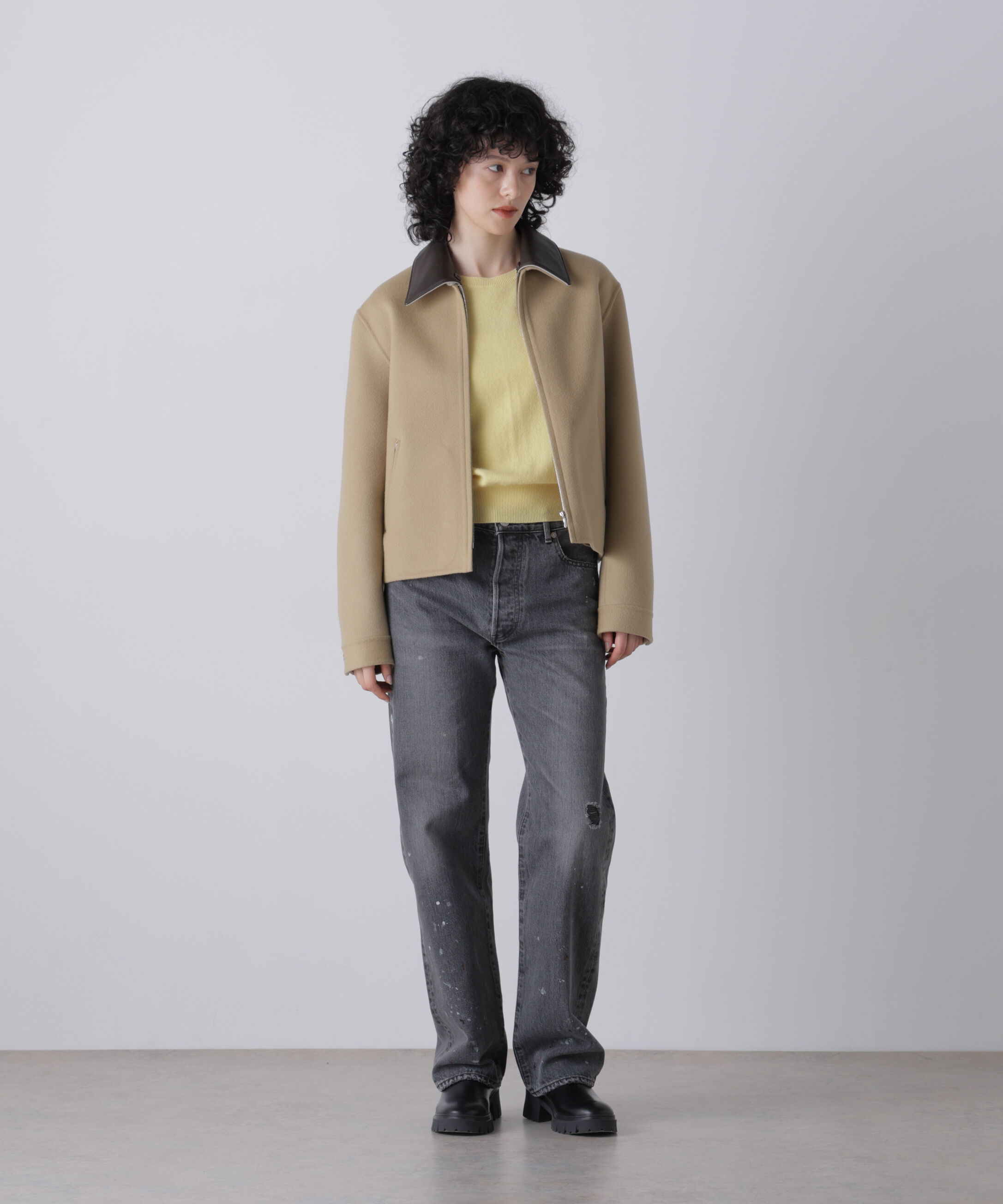 YLEVE 「YLEVE / [UNISEX] USED-FINISHED 13.5oz STRAIGHT DENIM」|その他|
