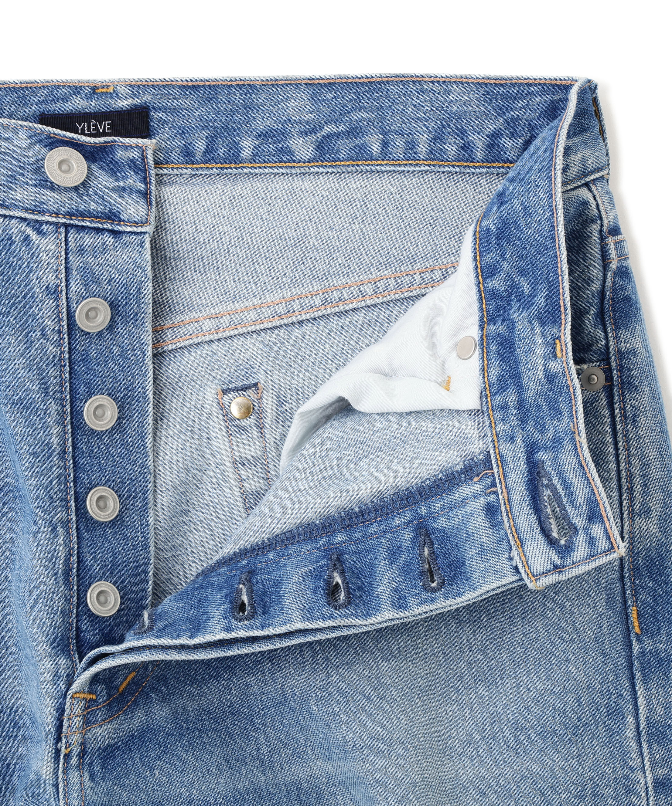 YLEVE 「YLEVE / [UNISEX] USED-FINISHED 13.5oz STRAIGHT DENIM」|その他|