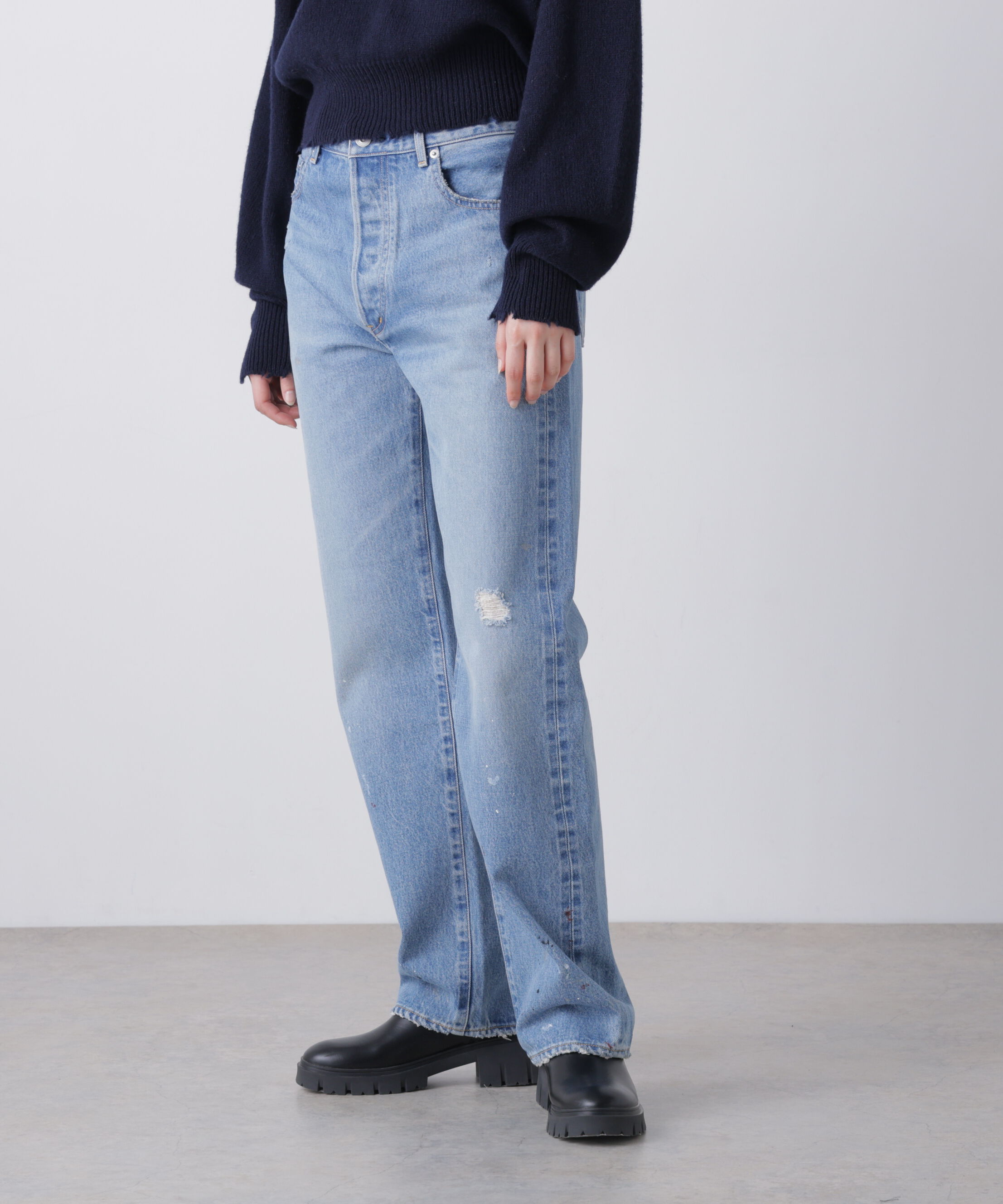 YLEVE 「YLEVE / [UNISEX] USED-FINISHED 13.5oz STRAIGHT DENIM」|その他|
