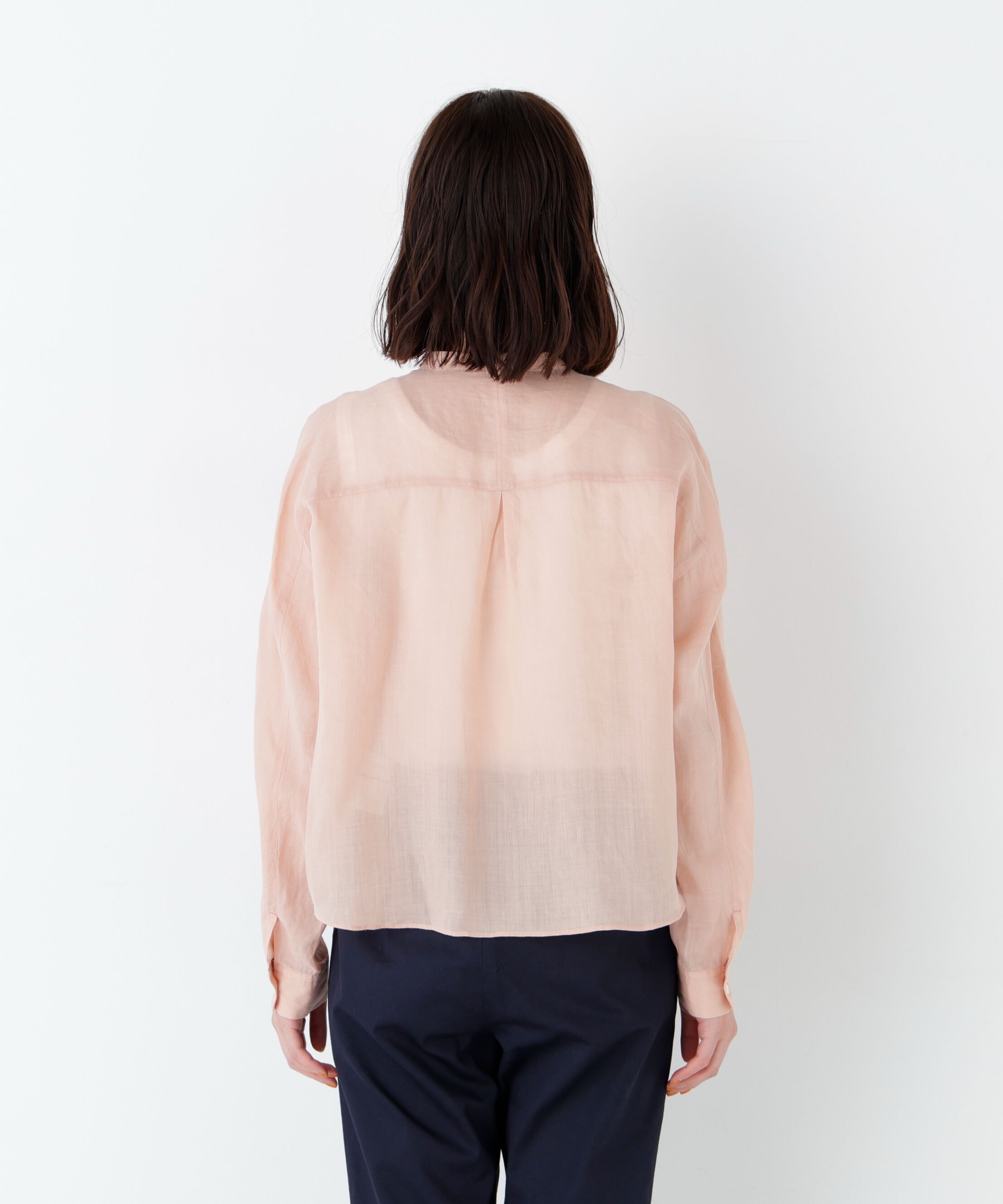  「《名品 / 洗える / 4カラー展開》ラミーボザムシャツブラウス」|シャツ・ブラウス|