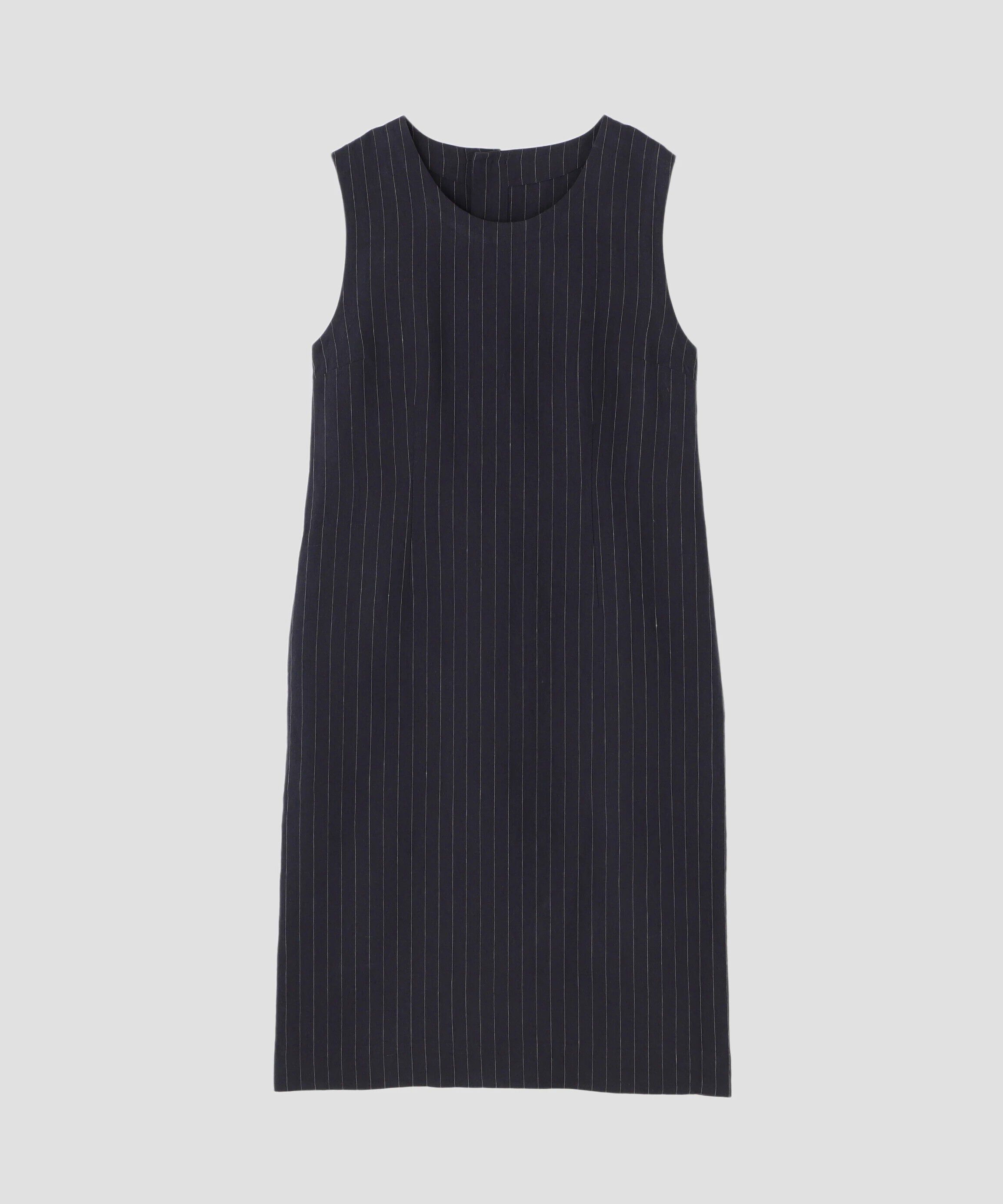  「YARN DYED LINEN DRESS」|ワンピース|