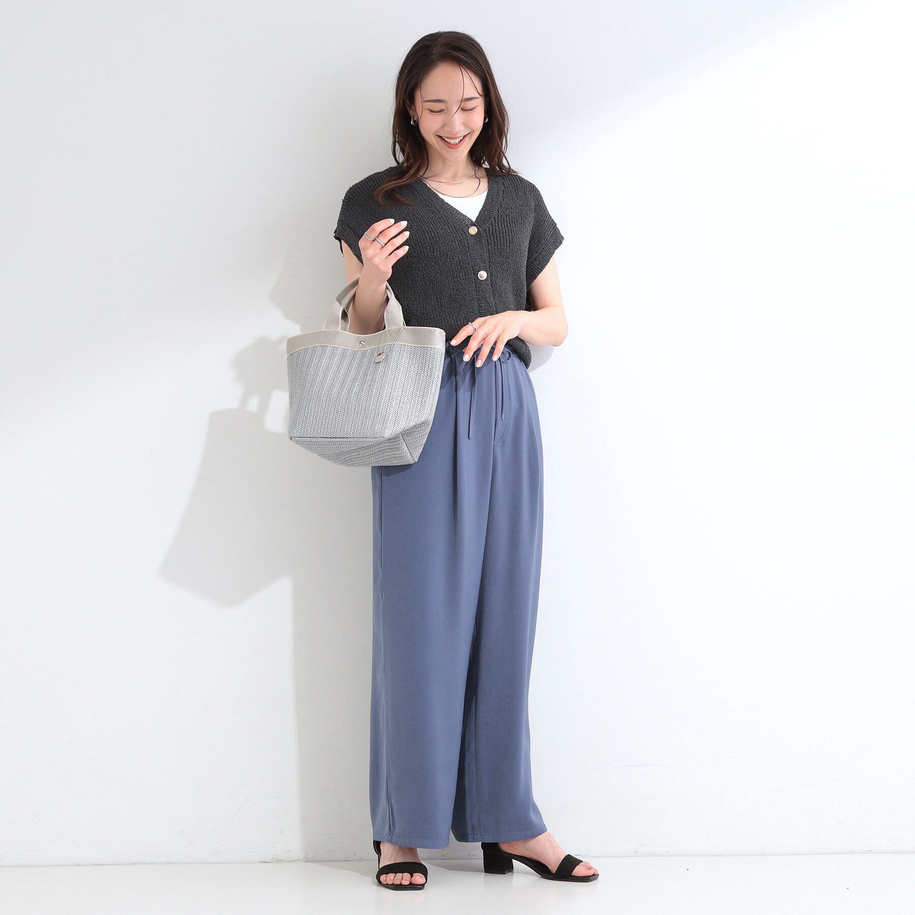 SHOO･LA･RUE「雑材シートランチトートバッグ」|トートバッグ|