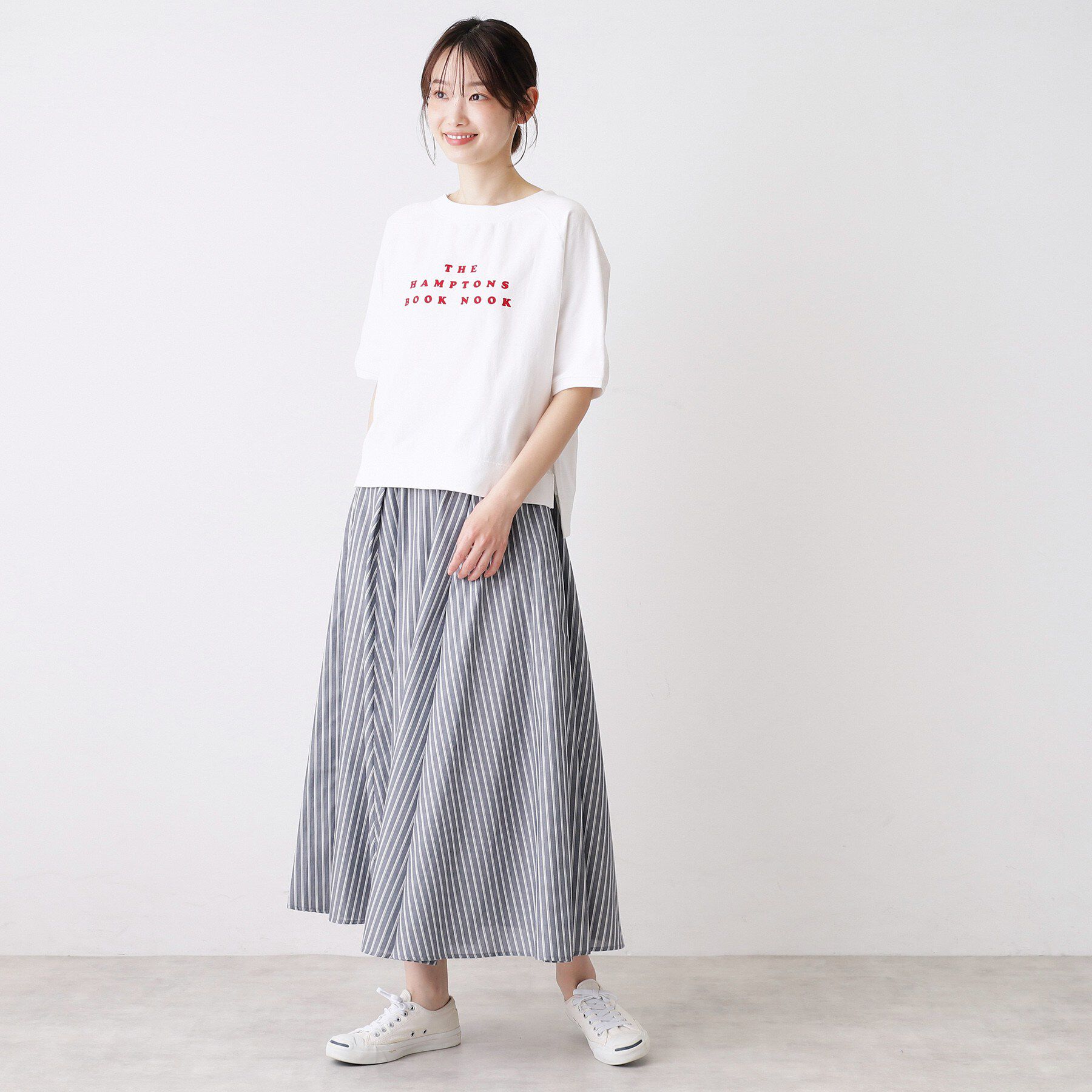 Dessin「【洗える】フロッキーロゴ裏毛プルオーバー」|Tシャツ・カットソー|