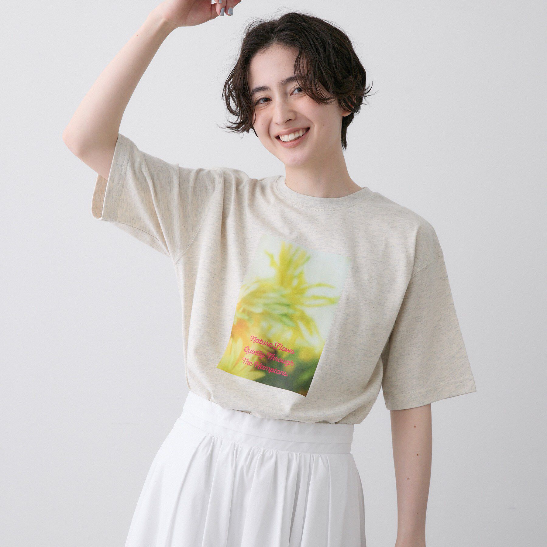 Dessin「【洗える】オーガニック天竺フォトTシャツ」|Tシャツ・カットソー|