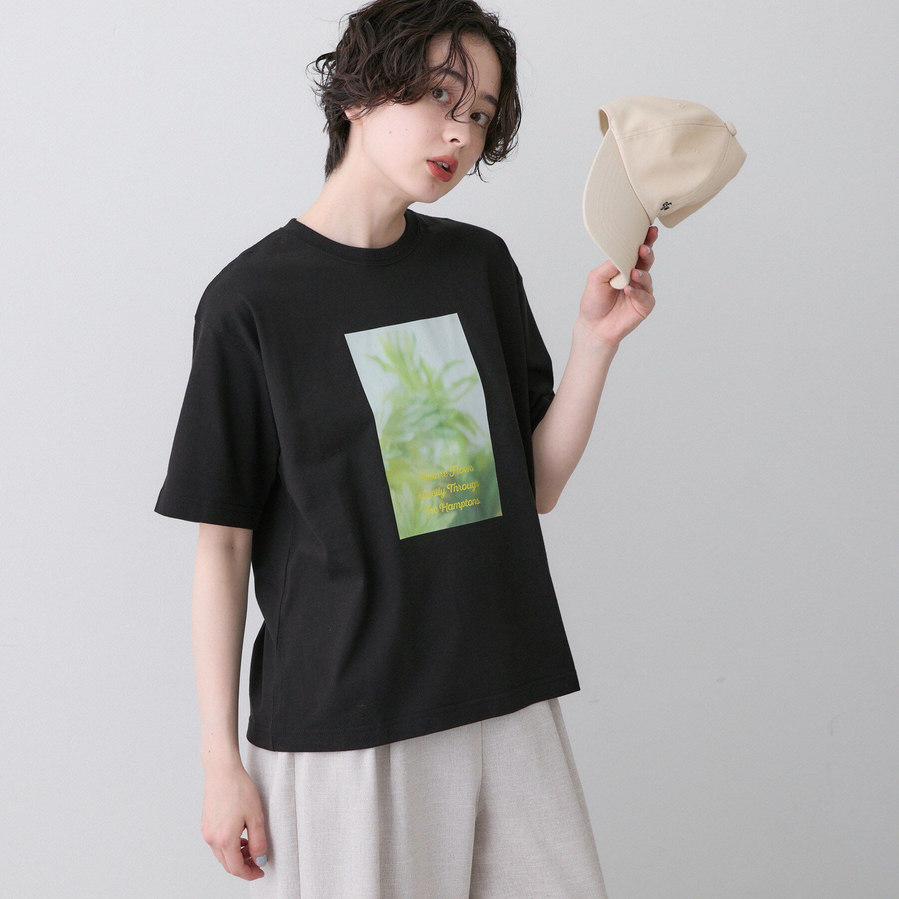 Dessin「【洗える】オーガニック天竺フォトTシャツ」|Tシャツ・カットソー|