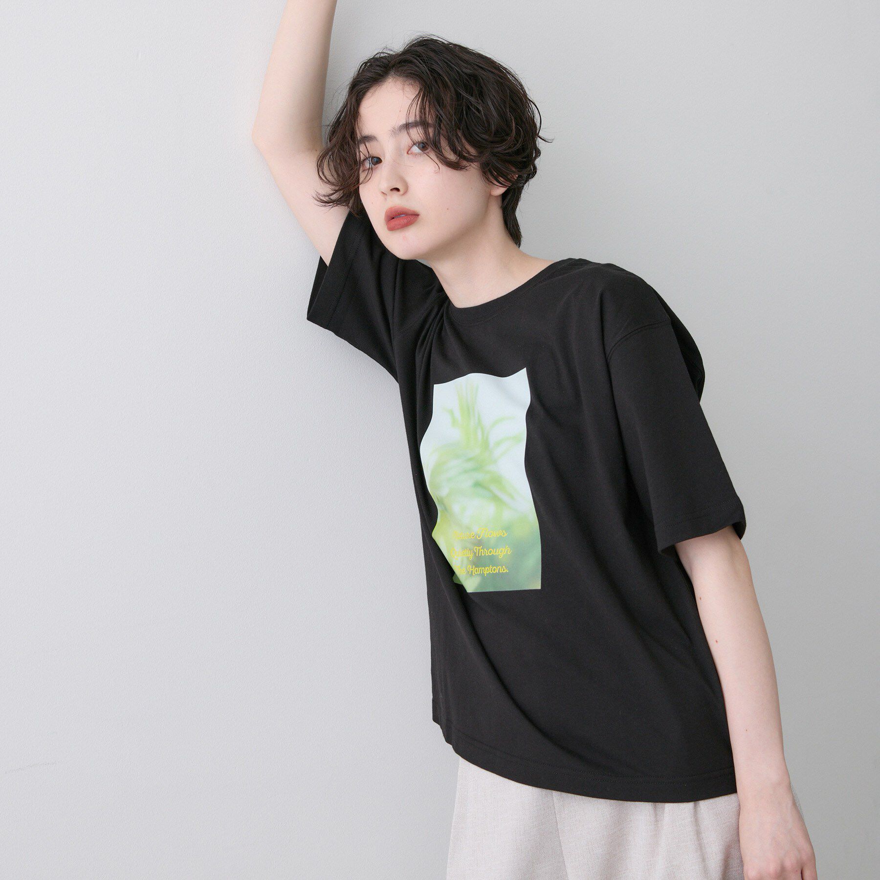 Dessin「【洗える】オーガニック天竺フォトTシャツ」|Tシャツ・カットソー|