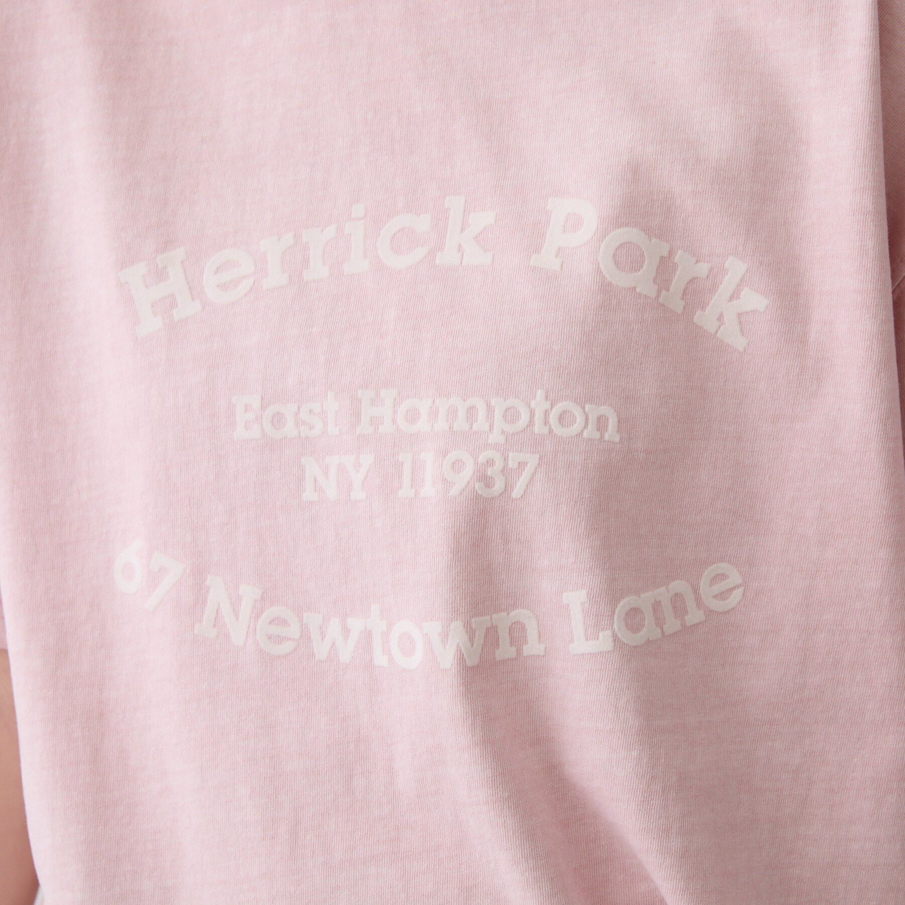 Dessin「【ユニセックス/洗える】ピグメントロゴTシャツ」|Tシャツ・カットソー|