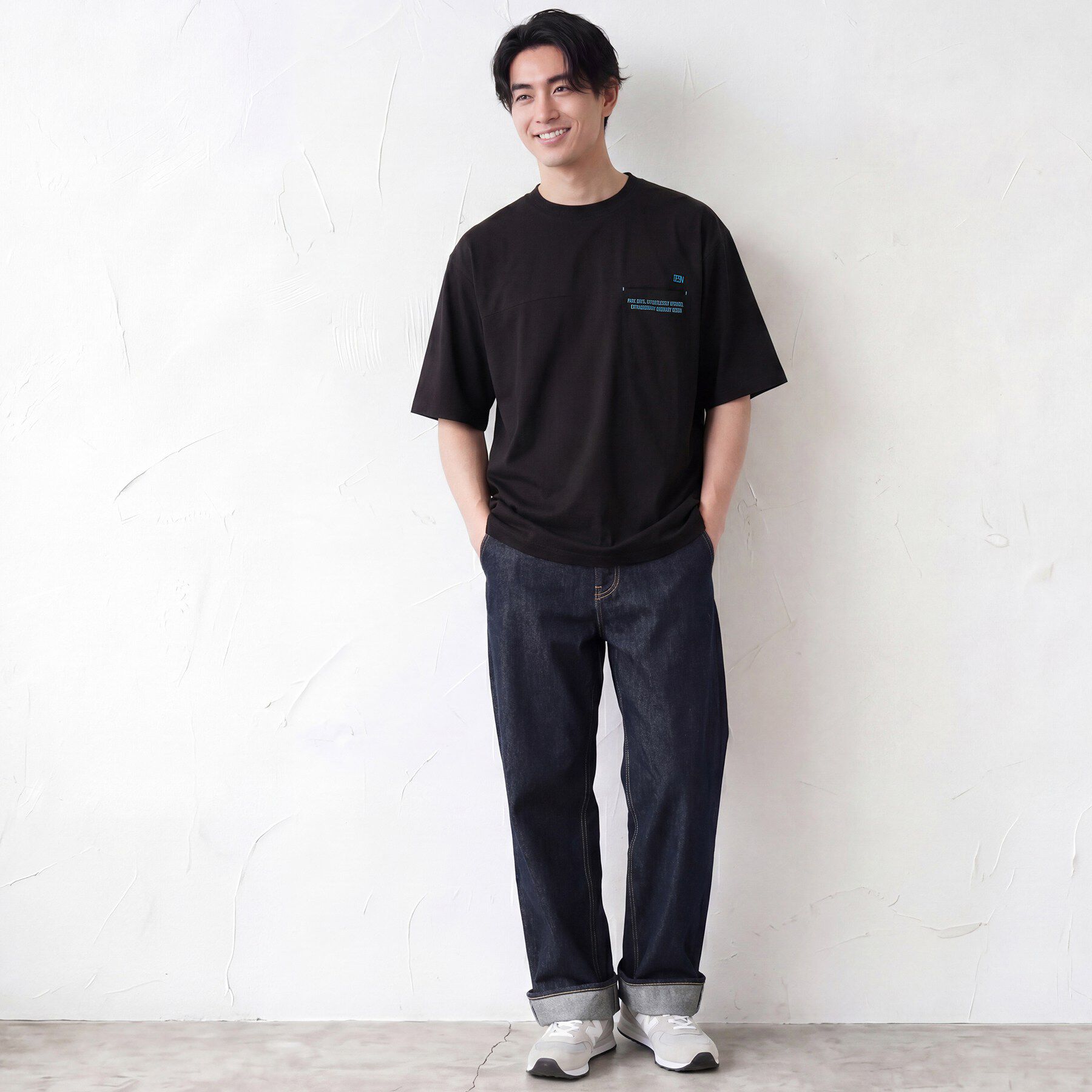 Dessin「【吸水速乾/UVカット】メッシュ素材 スポーティTシャツ」|Tシャツ・カットソー|
