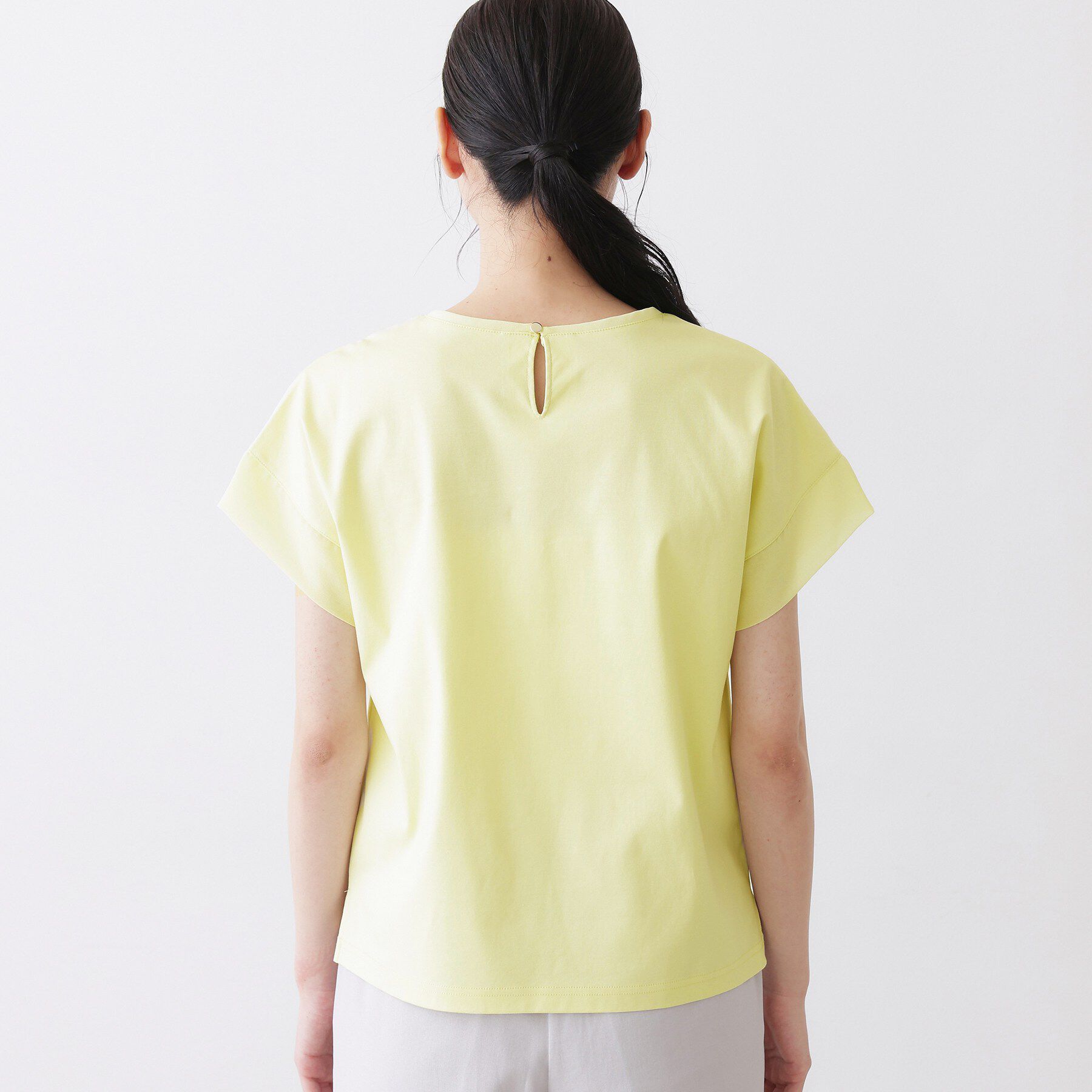 Dessin「【UVカット/接触冷感】美光沢カットソー」|Tシャツ・カットソー|