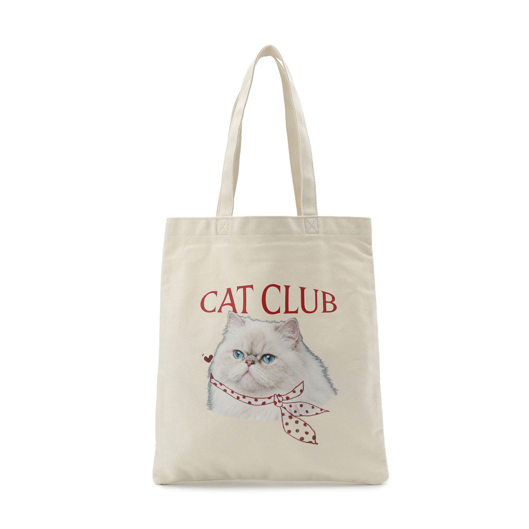 ITS&rsquo;DEMO「CAT CLUBキャンバストート」|トートバッグ|