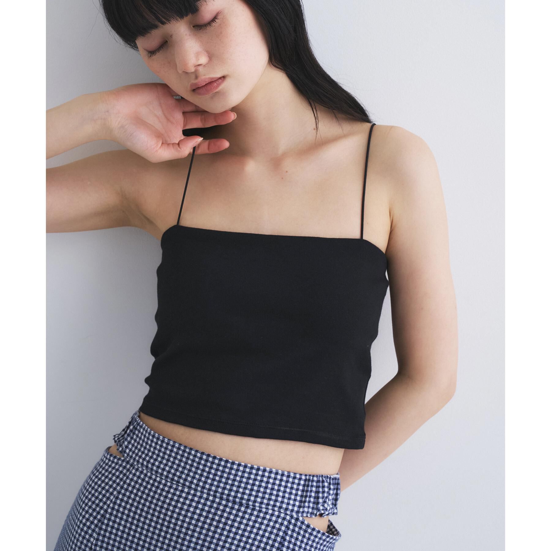 CODE A「【Re】【Cup-in】bandeau bra top」|チューブトップ|