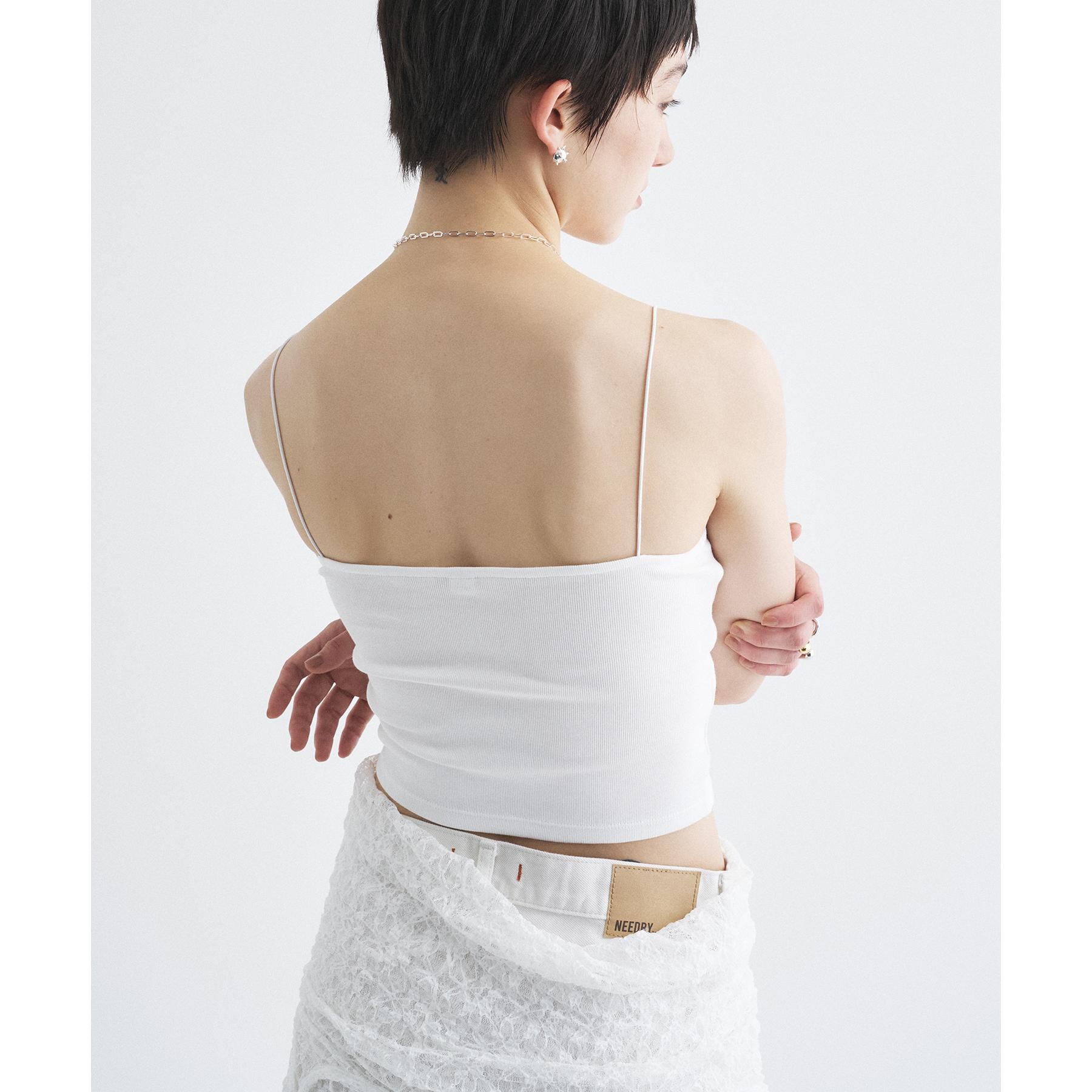 CODE A「【Re】【Cup-in】bandeau bra top」|チューブトップ|