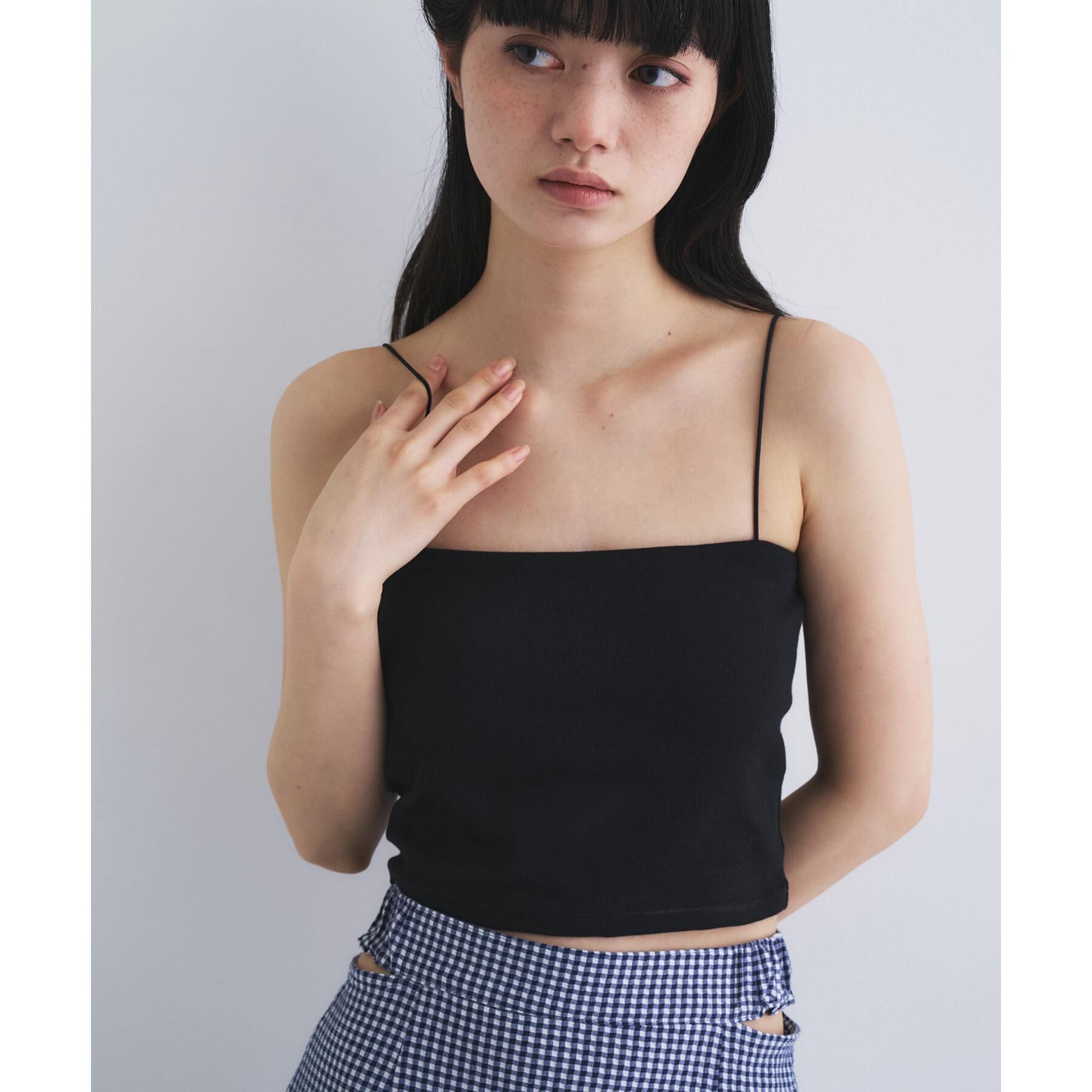 CODE A「【Re】【Cup-in】bandeau bra top」|チューブトップ|