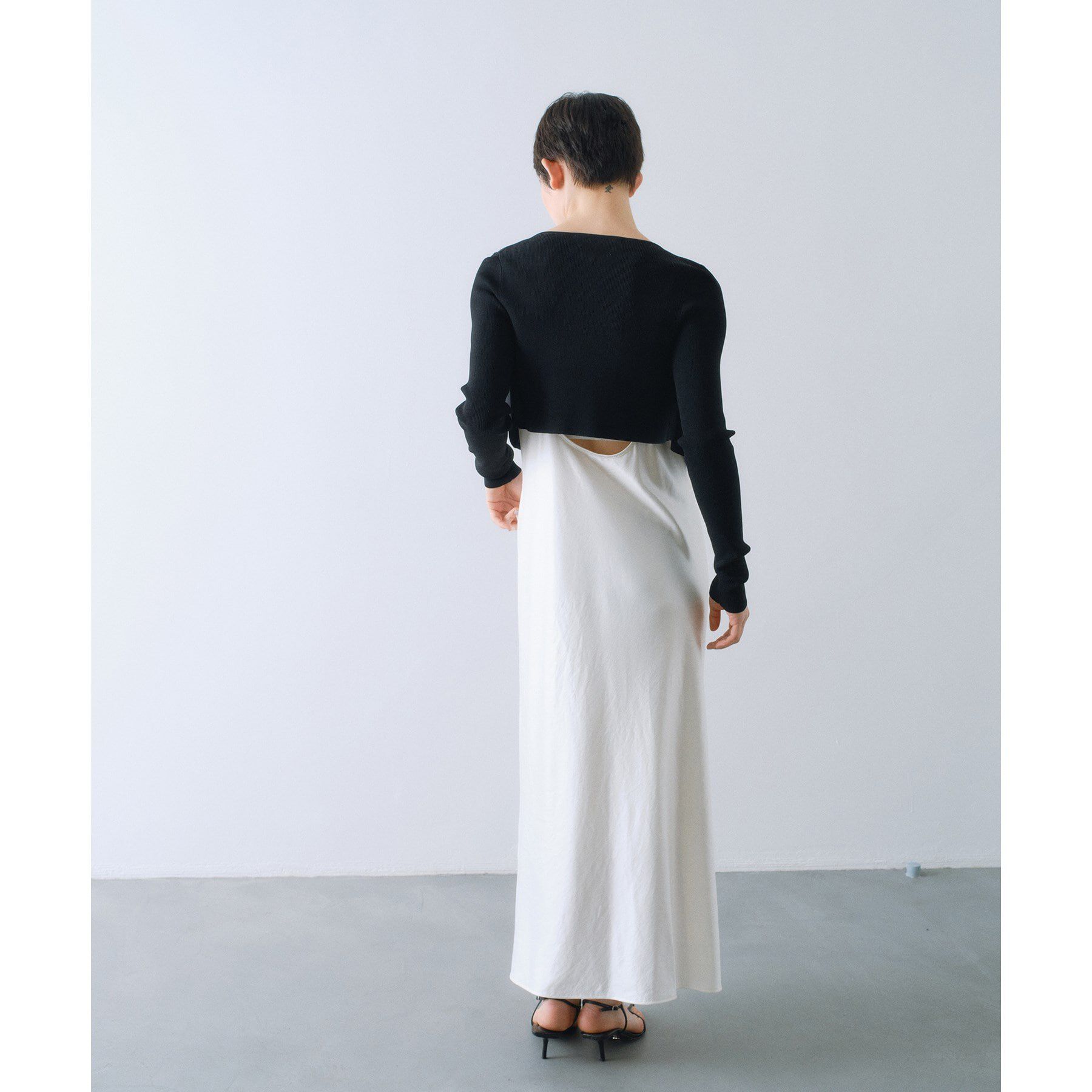 CODE A「【Re】stretch hook cardigan」|カーディガン|