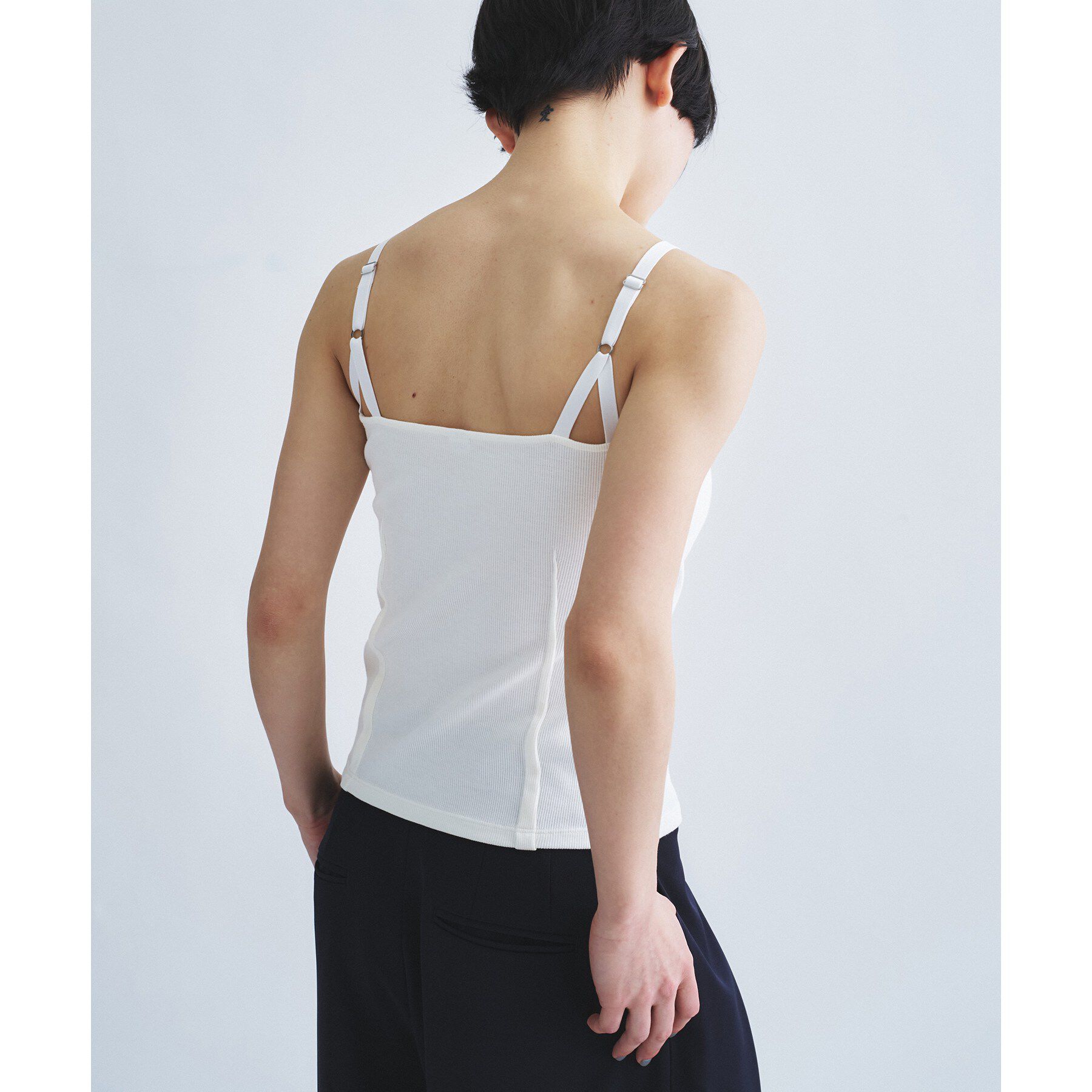 CODE A「【Cup-in】edge line camisole」|キャミソール|