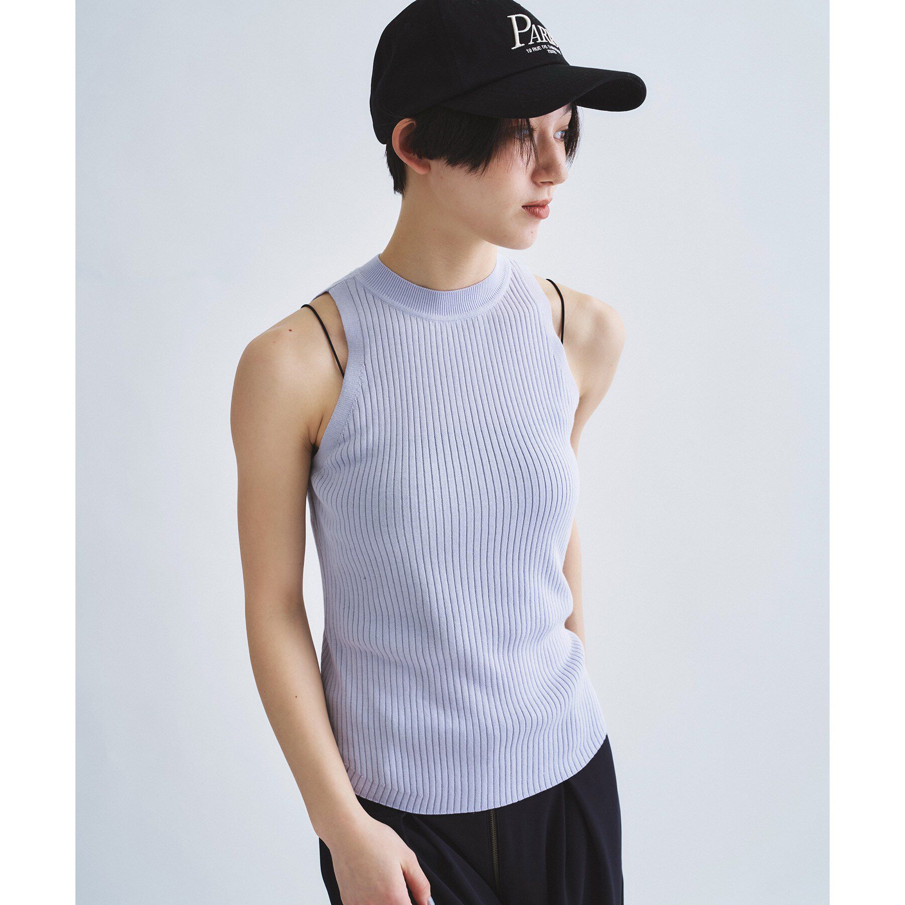 CODE A「rib highneck pullover」|ニット・セーター|