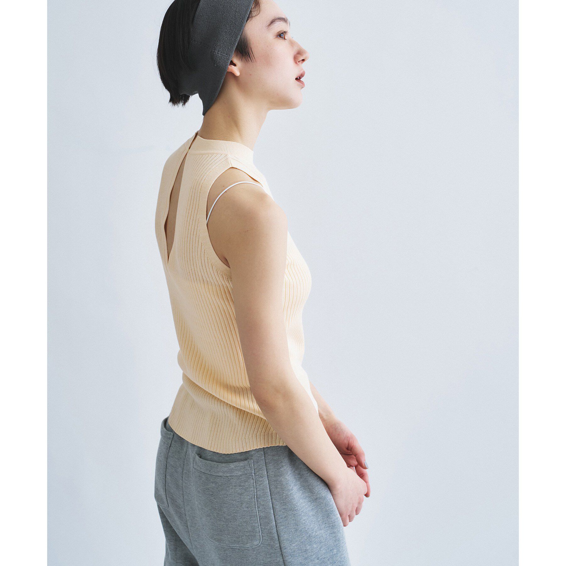 CODE A「rib highneck pullover」|ニット・セーター|