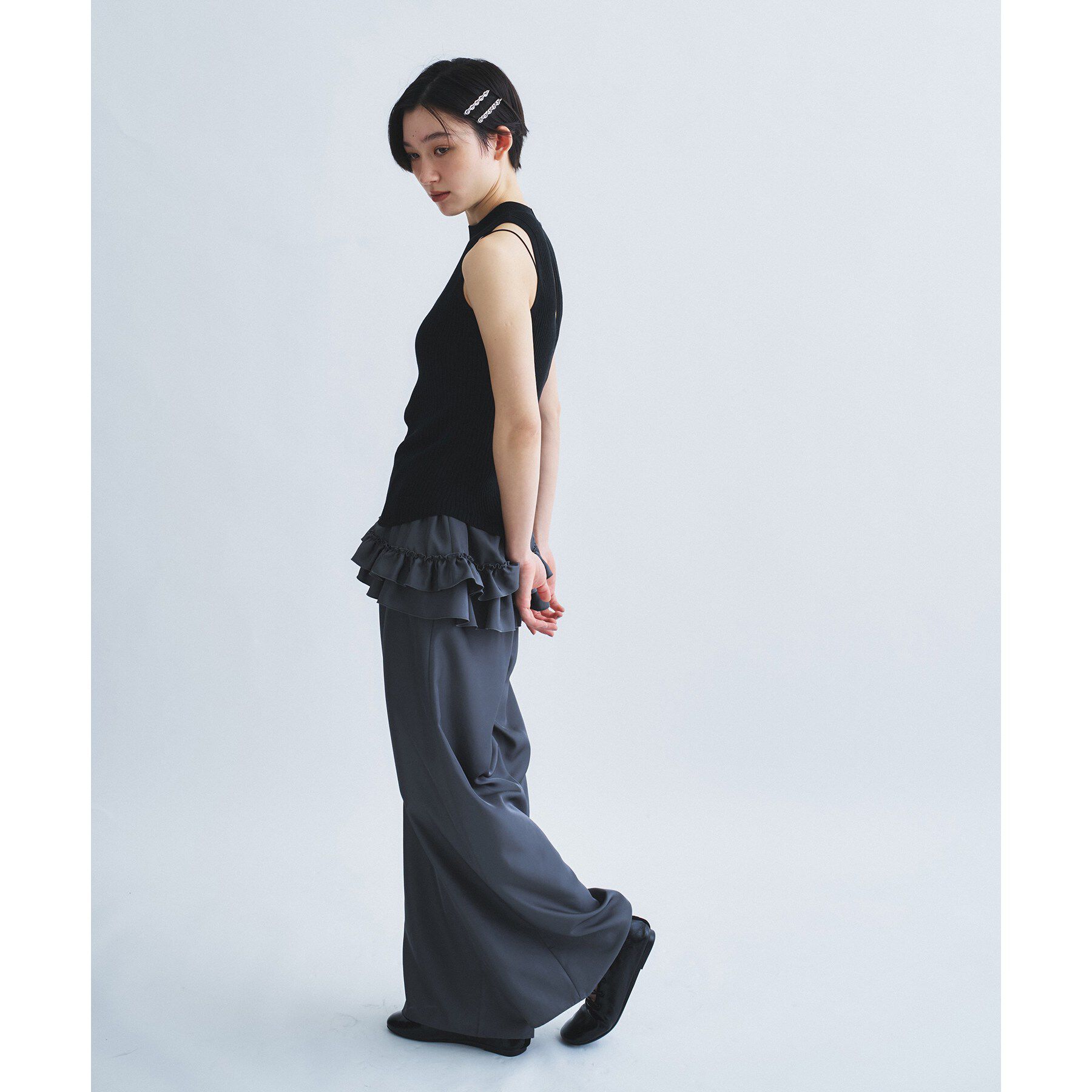 CODE A「rib highneck pullover」|ニット・セーター|