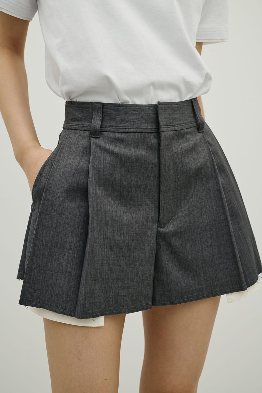 STYLEMIXER「リメイクライクショートパンツ」|その他|GRY