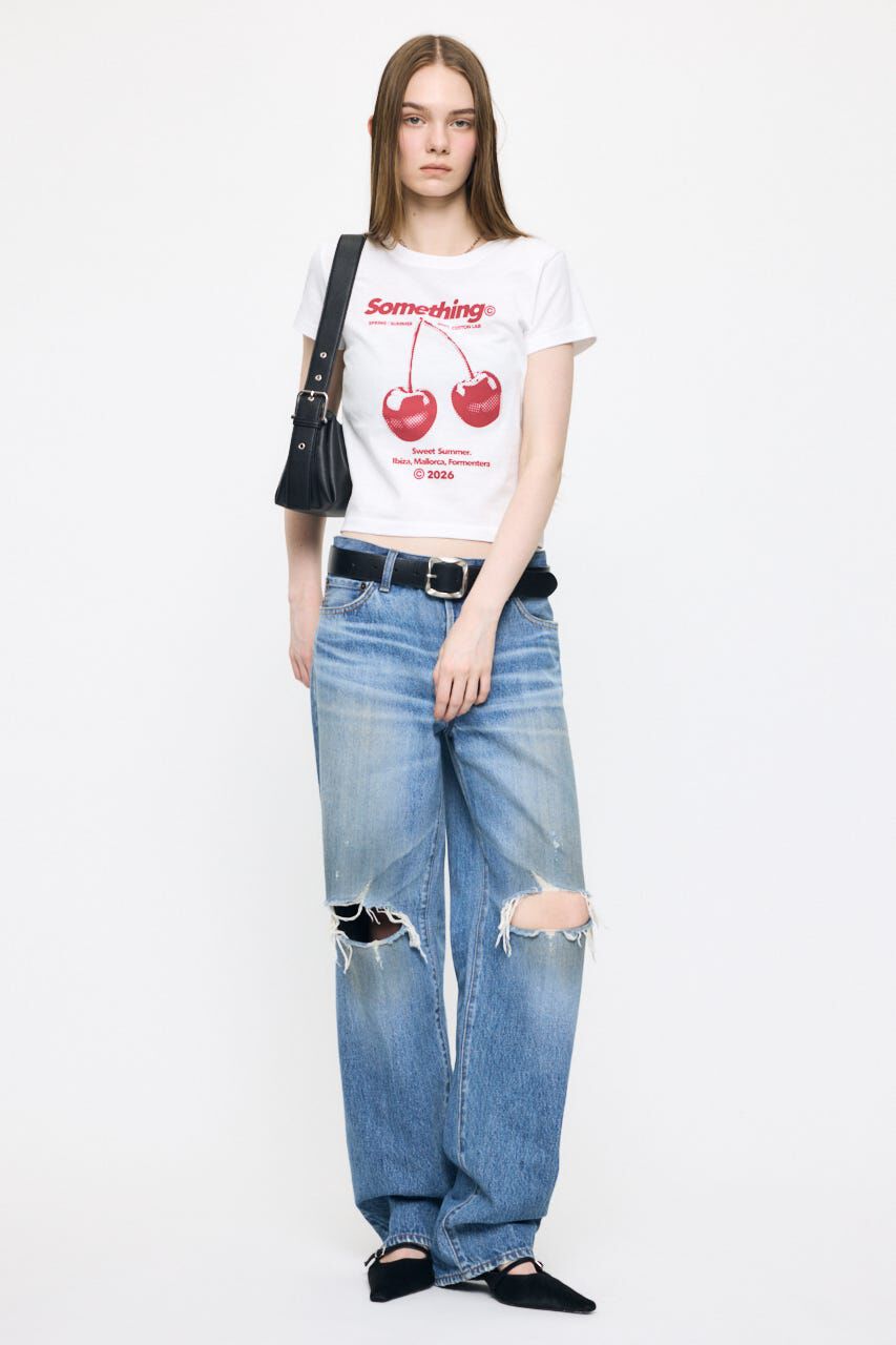 MOUSSY「JN CHERRY TEE」|Tシャツ・カットソー|