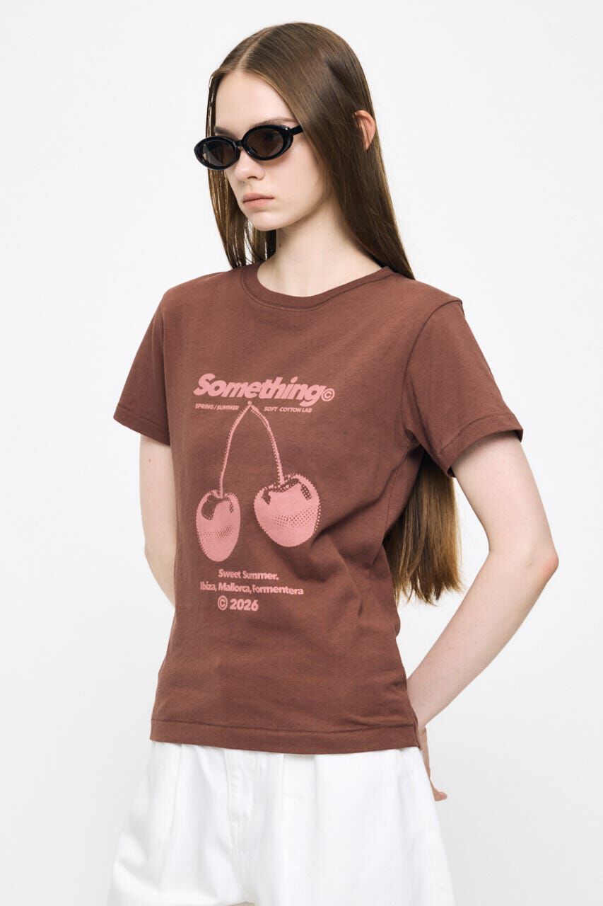 MOUSSY「JN CHERRY TEE」|Tシャツ・カットソー|BRN