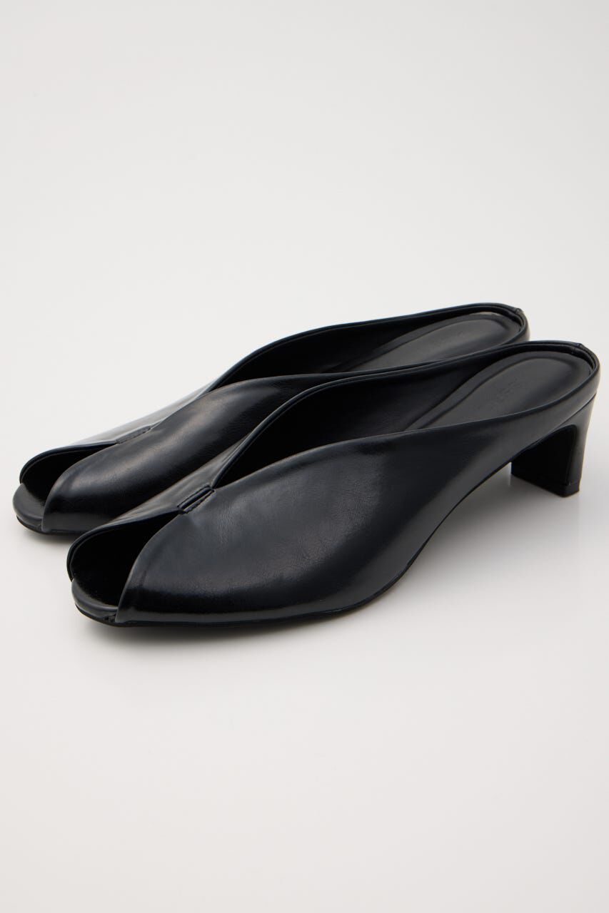 MOUSSY「OPEN TOE SQUARE HEEL ミュール」|サンダル|
