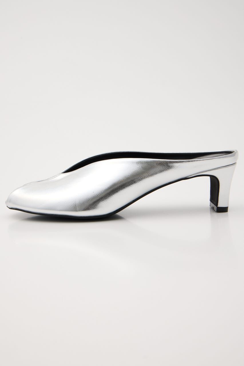 MOUSSY「OPEN TOE SQUARE HEEL ミュール」|サンダル|