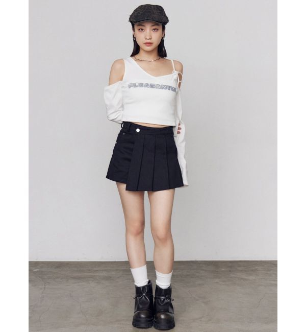 EMODA「プリーツラップショートパンツ」|その他|