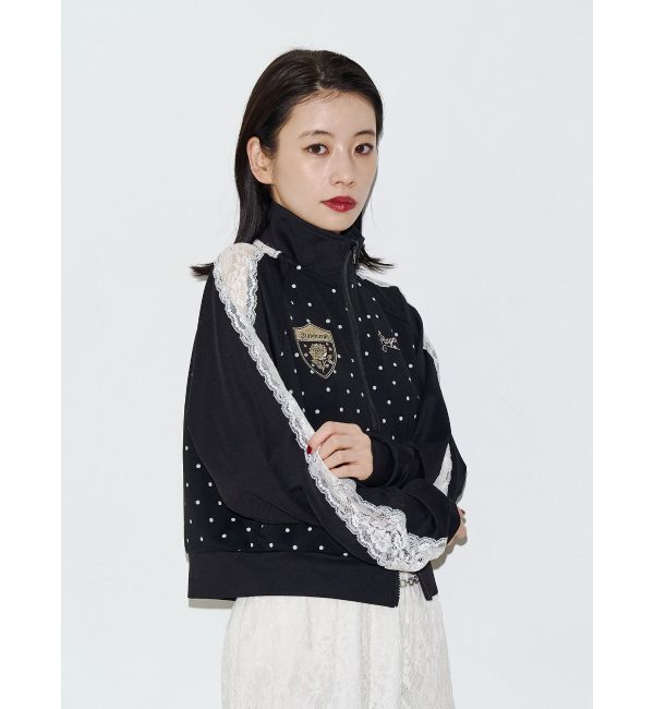 jouetie「ドットトラックジャケット」|Tシャツ・カットソー|
