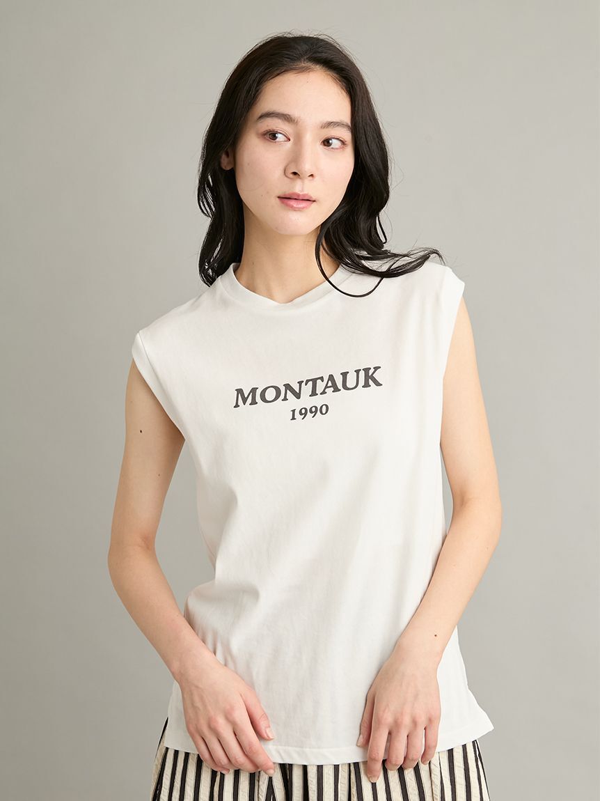 Mila Owen「グラフィックノースリーブＴシャツ」|Tシャツ・カットソー|