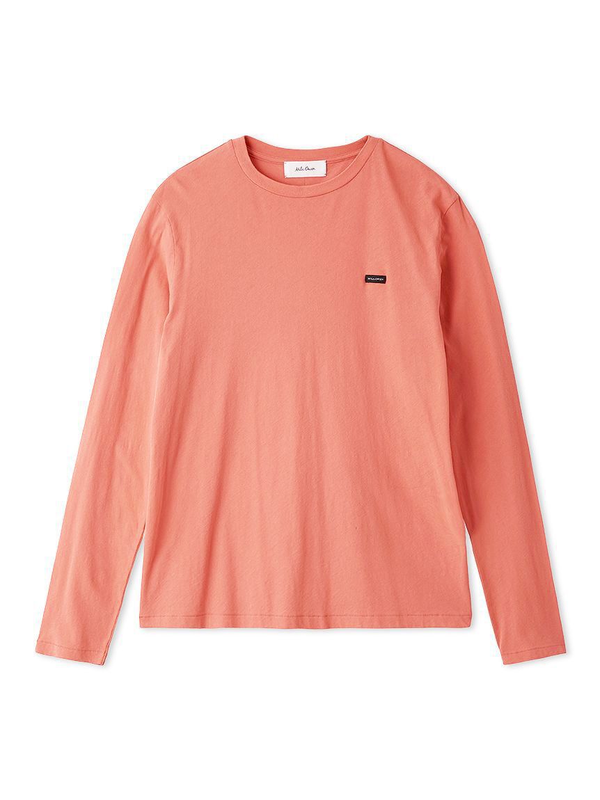 Mila Owen「強撚天竺シアー長袖カットソー」|Tシャツ・カットソー|RED