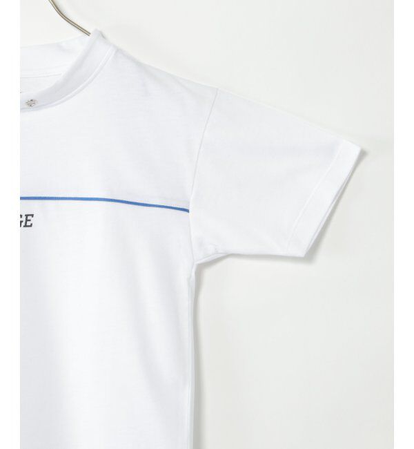 ikka kids「ルーイカラー胸パイピングTシャツ（120~160cm）」|Tシャツ・カットソー|