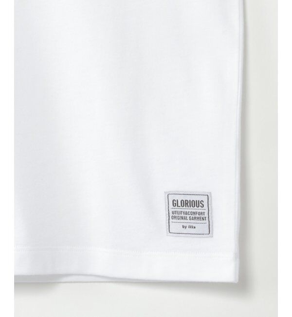 ikka kids「ルーイカラー胸パイピングTシャツ（120~160cm）」|Tシャツ・カットソー|